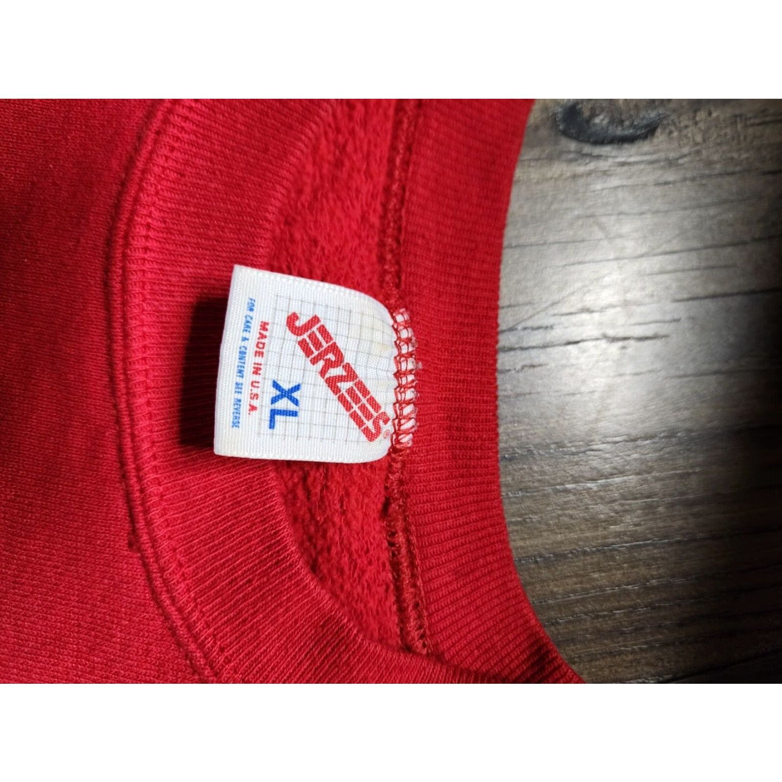 Jerzees VINTAGE 90s JERZEES Red Christmas Wreath Bow Sweatshirt Mens XL Crew Neck Size US XL / EU 56 / 4 - 4 Thumbnail