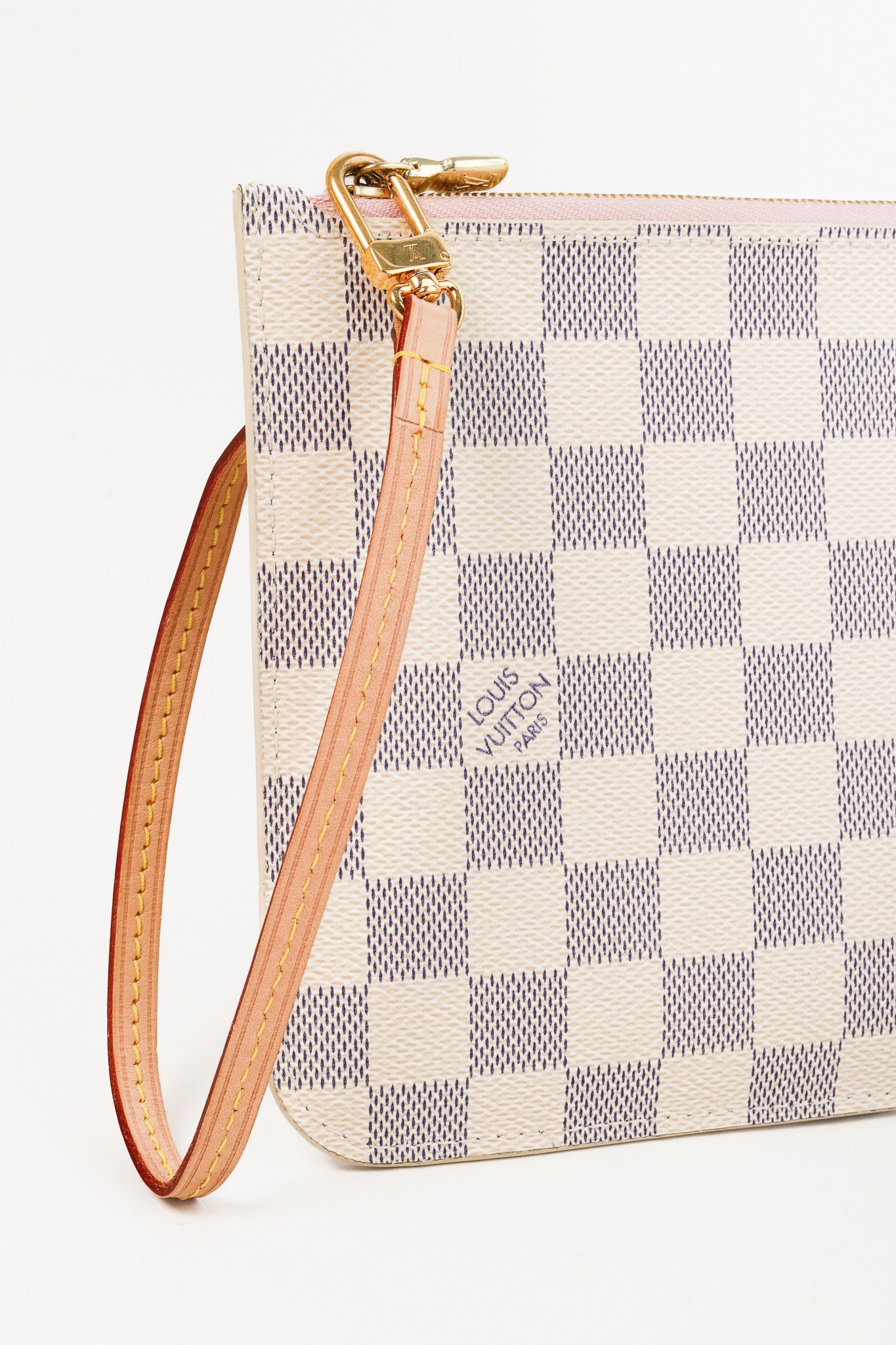Louis Vuitton Louis Vuitton Damier Azur Neverfull Pochette Flat Pouch Size ONE SIZE - 5 Thumbnail