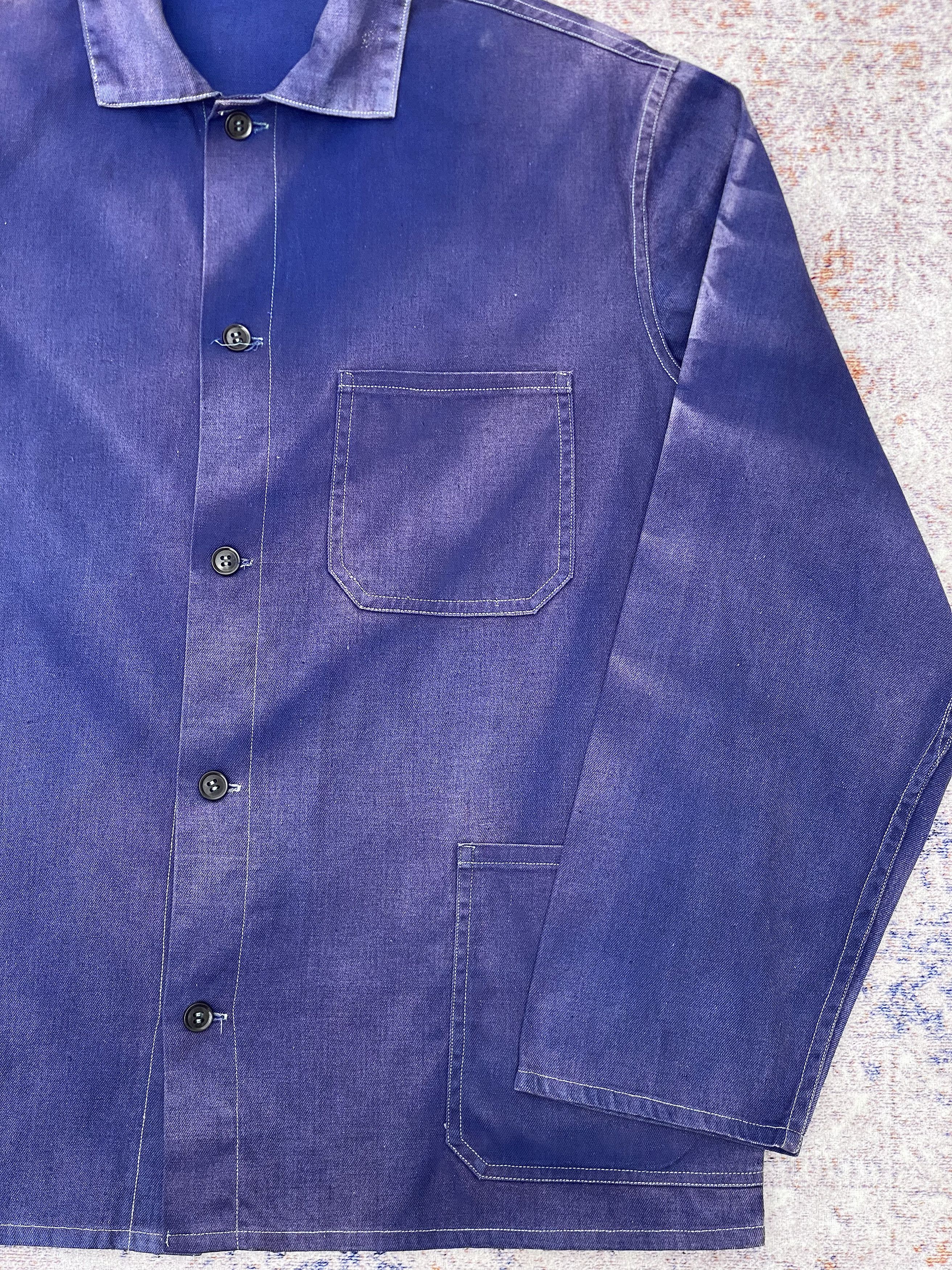 Le Laboureur × Vintage Vintage 70's French work jacket Size US M / EU 48-50 / 2 - 2 Thumbnail