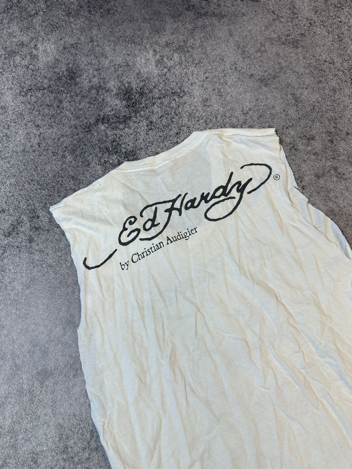 Christian Audigier × Ed Hardy Y2K Ed Hardy Christian Audigier Logo T-shirt Avant Garde Vtg Size US M / EU 48-50 / 2 - 3 Thumbnail