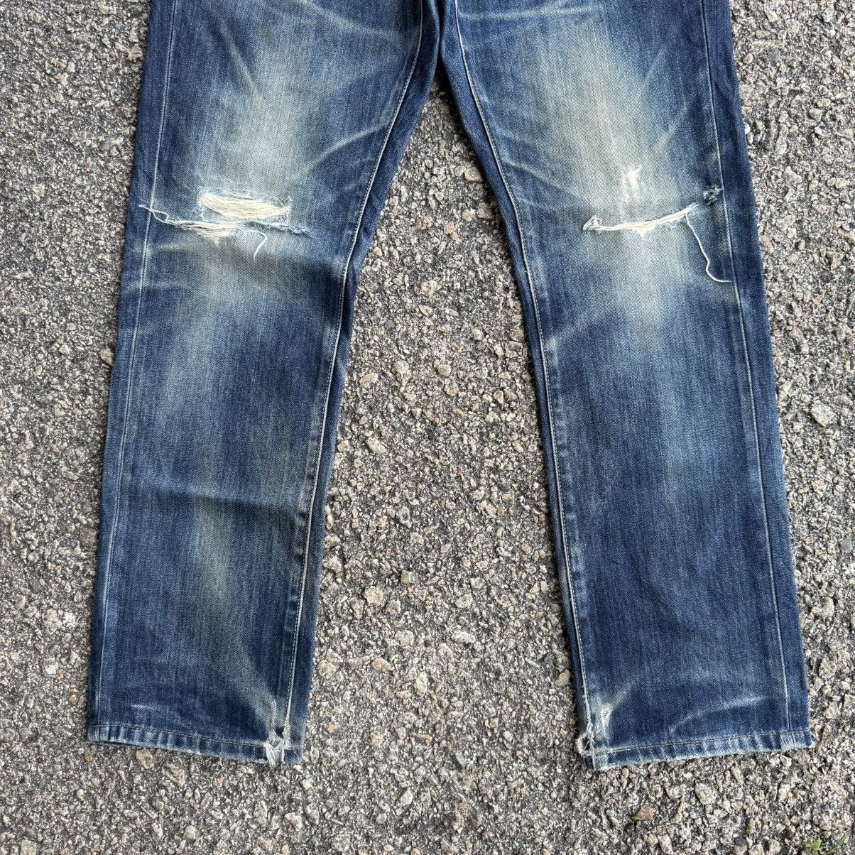 Japanese Brand VINTAGE JAPANESE MUD WASH JEAN DENIM PANTS Size US 35 - 4 Thumbnail