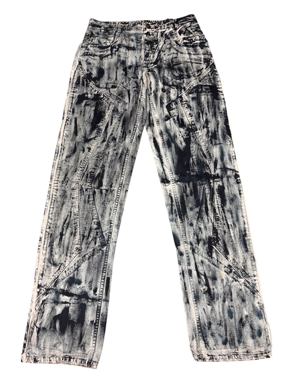 Other JJJ Los Angeles Painted Flare Stack Jeans 34 Jackjohnjr Size US 34 / EU 50 - 1 Thumbnail