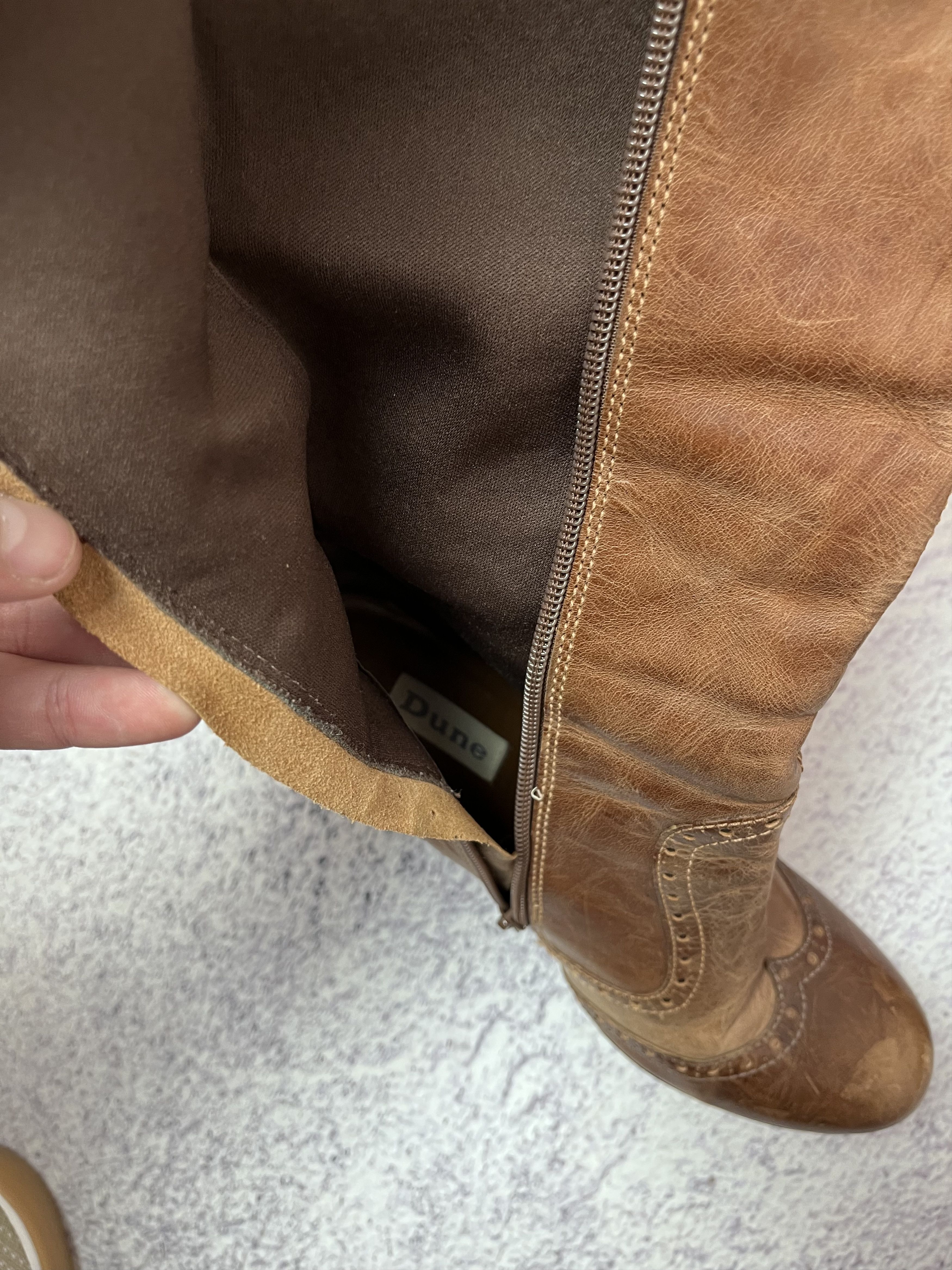 Japanese Brand × Vintage Vintage women boots Dune size 39 made in Mexico Size US 8 / IT 38 - 7 Thumbnail
