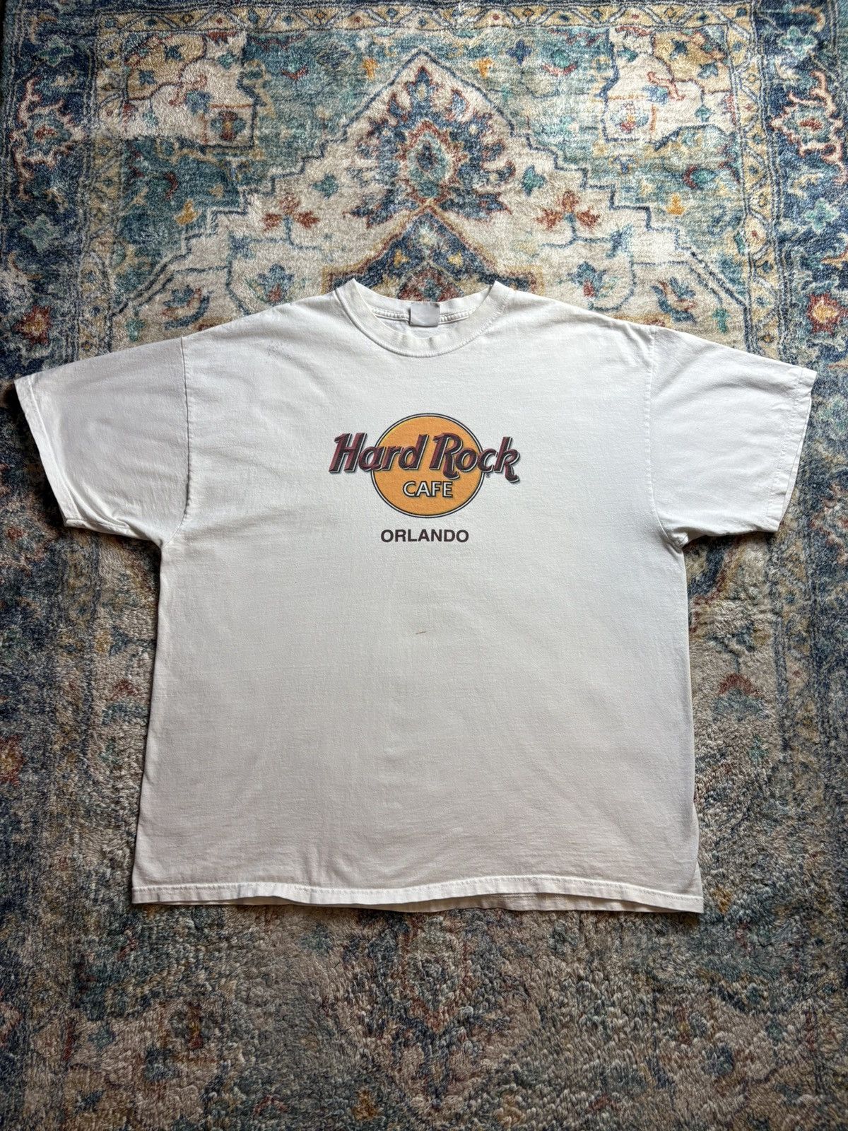 Vintage Vintage Hard Rock Cafe Logo T-shirt Size XXL Size US XXL / EU 58 / 5 - 1 Thumbnail