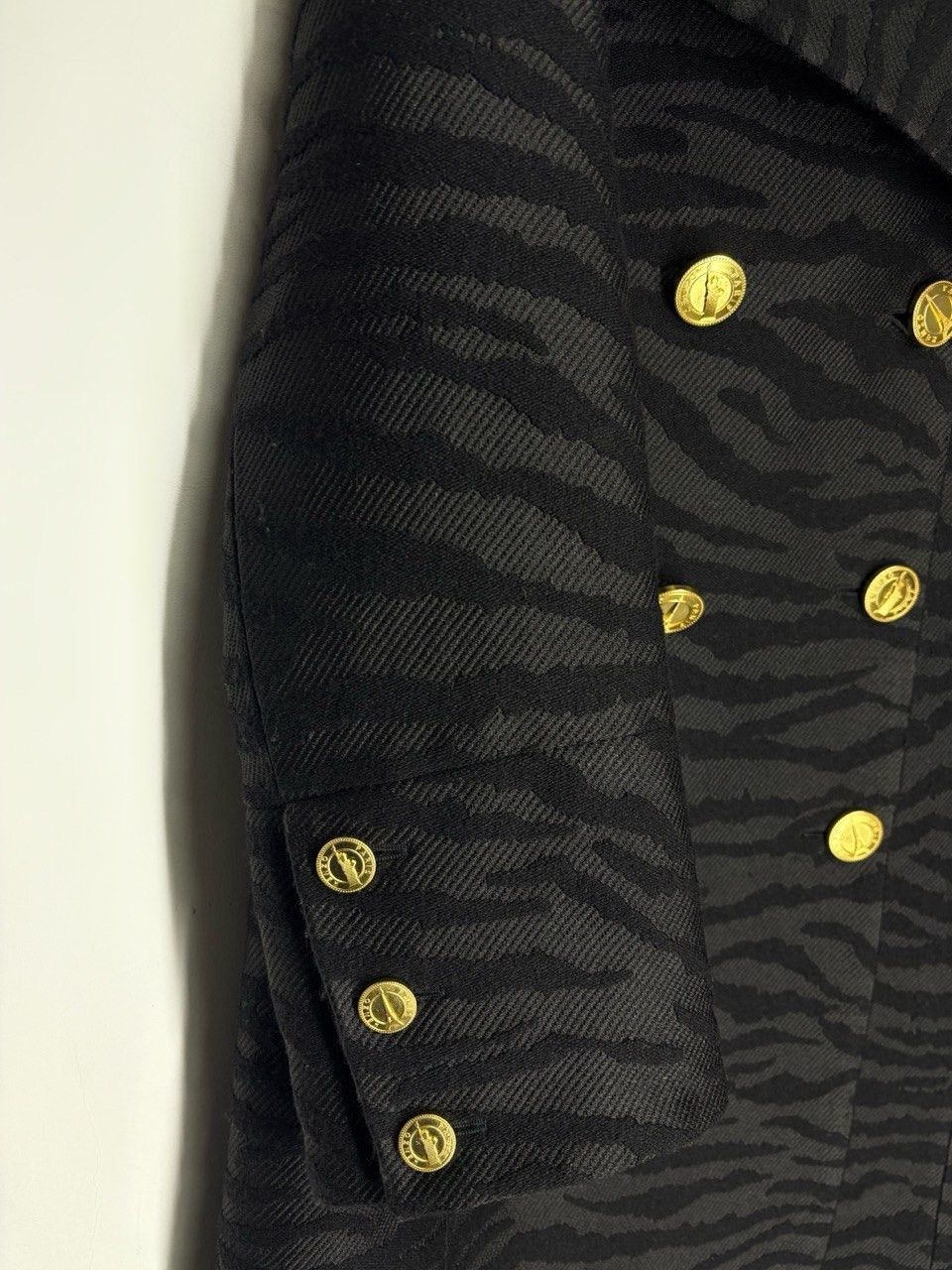 H&M × Kenzo Kenzo x H&M Tiger Pattern Wool Blend Long Coat Trench Size M / US 6-8 / IT 42-44 - 6 Thumbnail