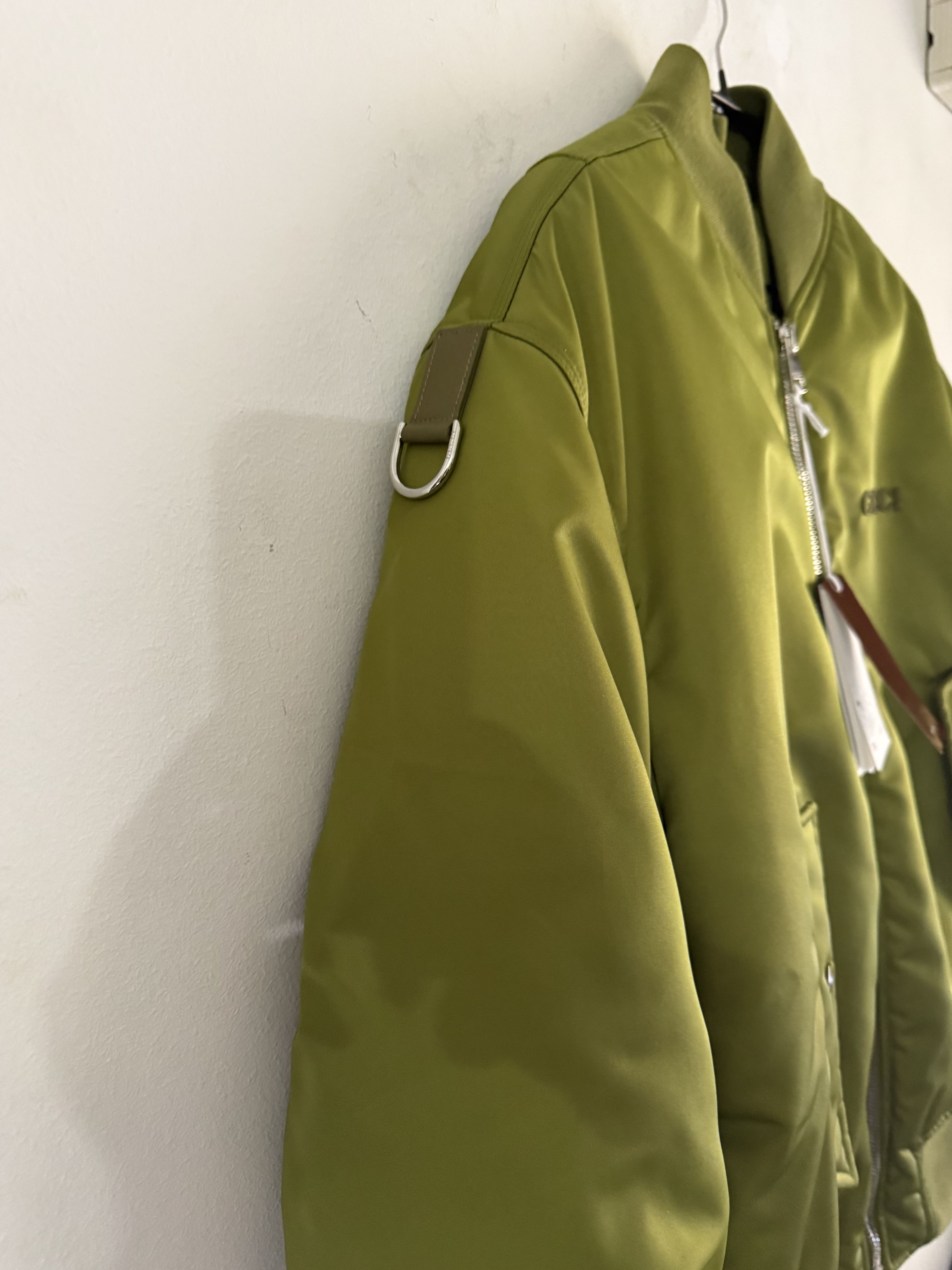 Gucci Runway FW '24 Logo-Appliquéd Padded Satin Bomber Jacket Size US M / EU 48-50 / 2 - 7 Thumbnail