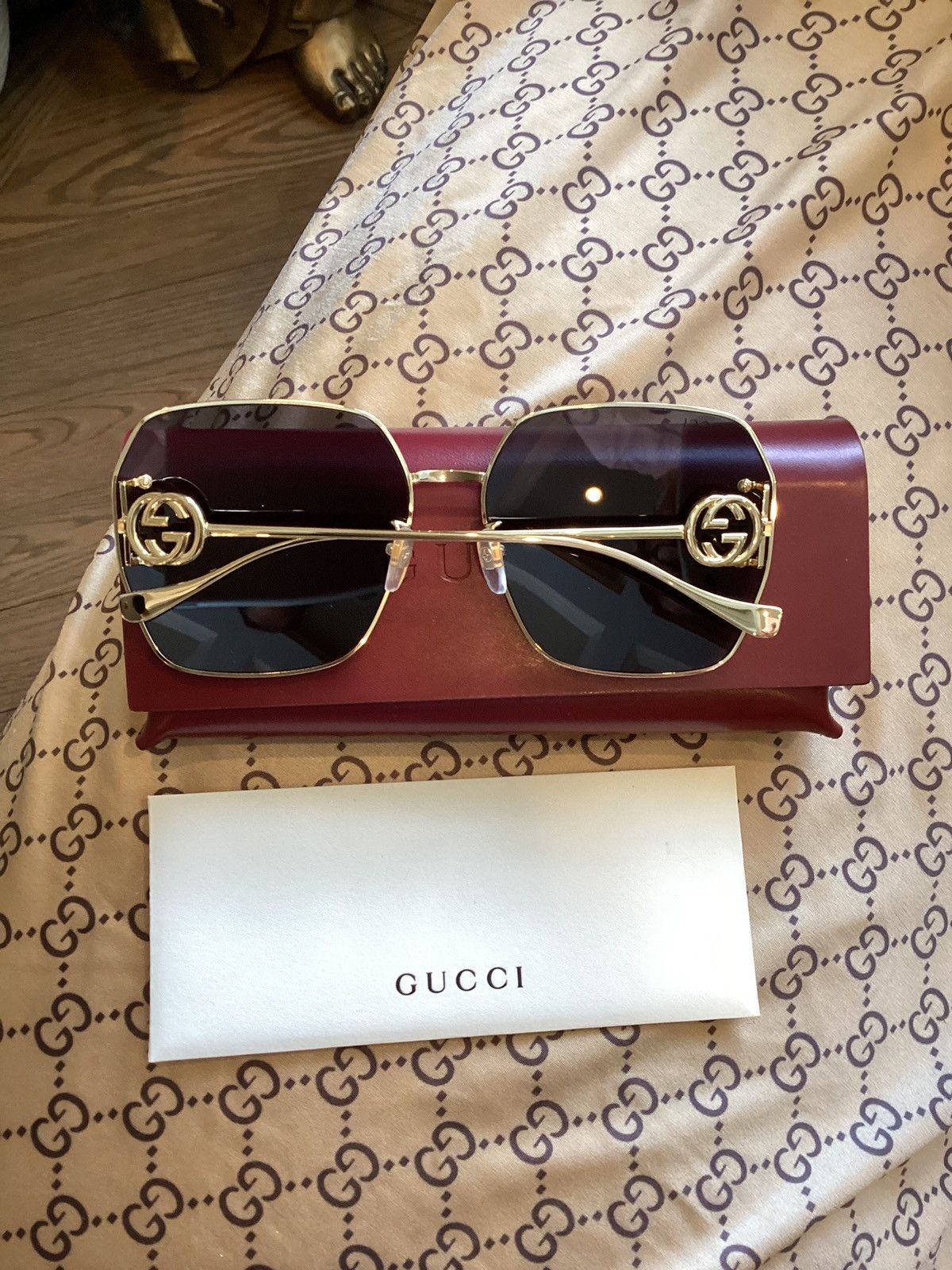 Gucci Gucci Sunglasses Size ONE SIZE - 2 Thumbnail