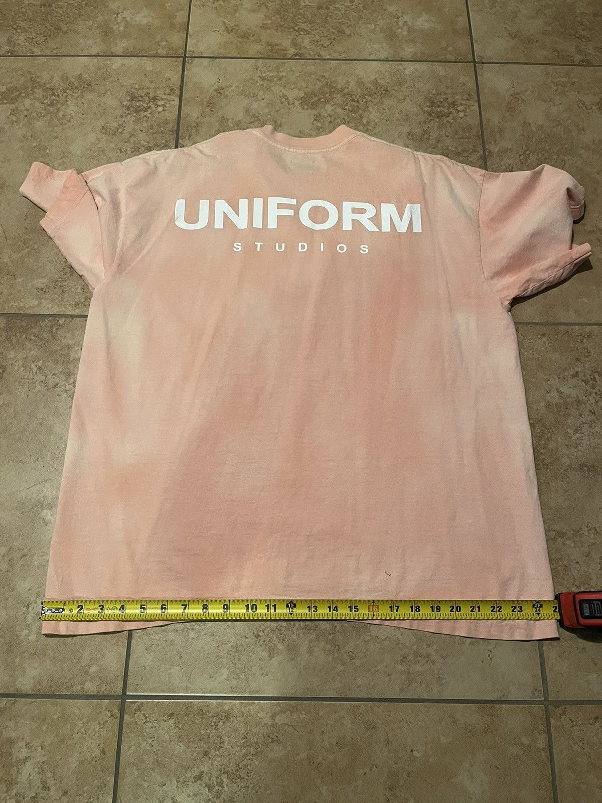 Uniform Studios Uniform Studios Tee Pink Size US L / EU 52-54 / 3 - 3 Thumbnail