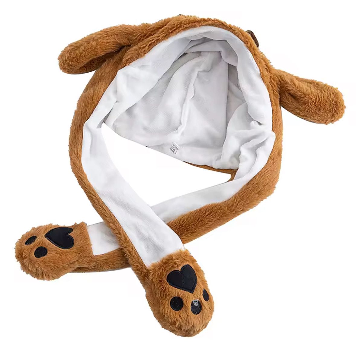 Japanese Brand Y2K Lovely Sleep Capybara Ear Moving Cute Hat Rabbits Ears Size ONE SIZE - 6 Thumbnail