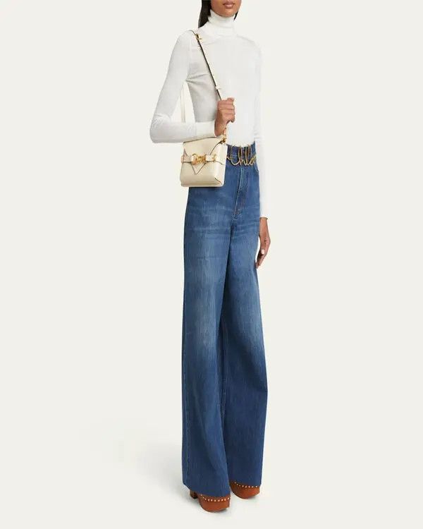 Chloe o1loc1c11125 Size: OS / Mini Cape Bag in Sweet Beige Size ONE SIZE - 4 Thumbnail