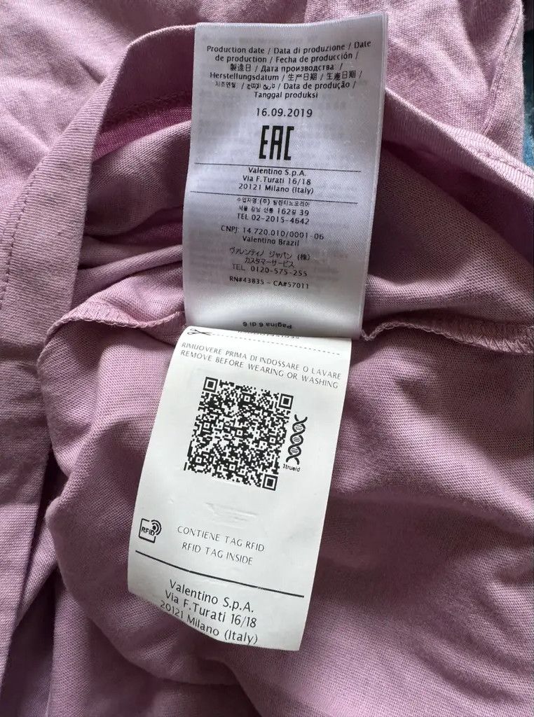Valentino VLTN T-shirt Size US S / EU 44-46 / 1 - 6 Thumbnail