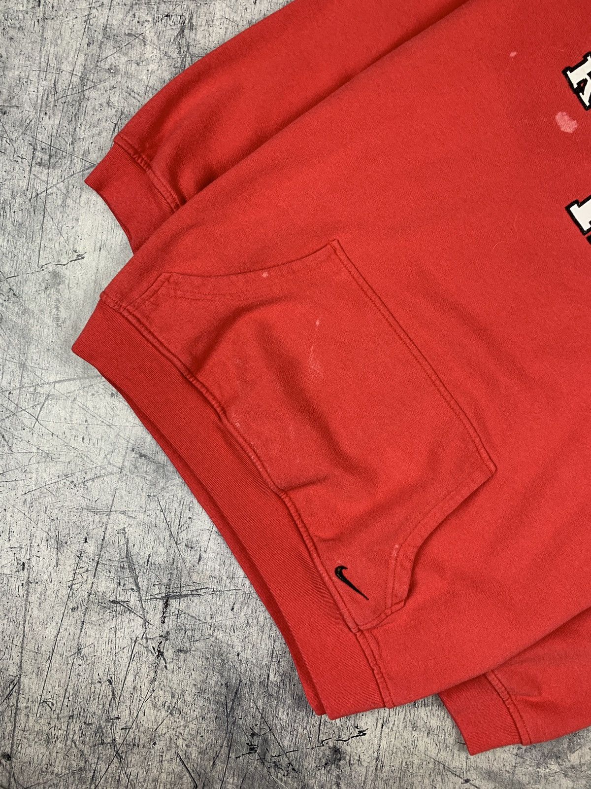 Nike Vintage Y2K Nike Rutgers Hoodie USA Embroidered Logo Size US XL / EU 56 / 4 - 3 Thumbnail