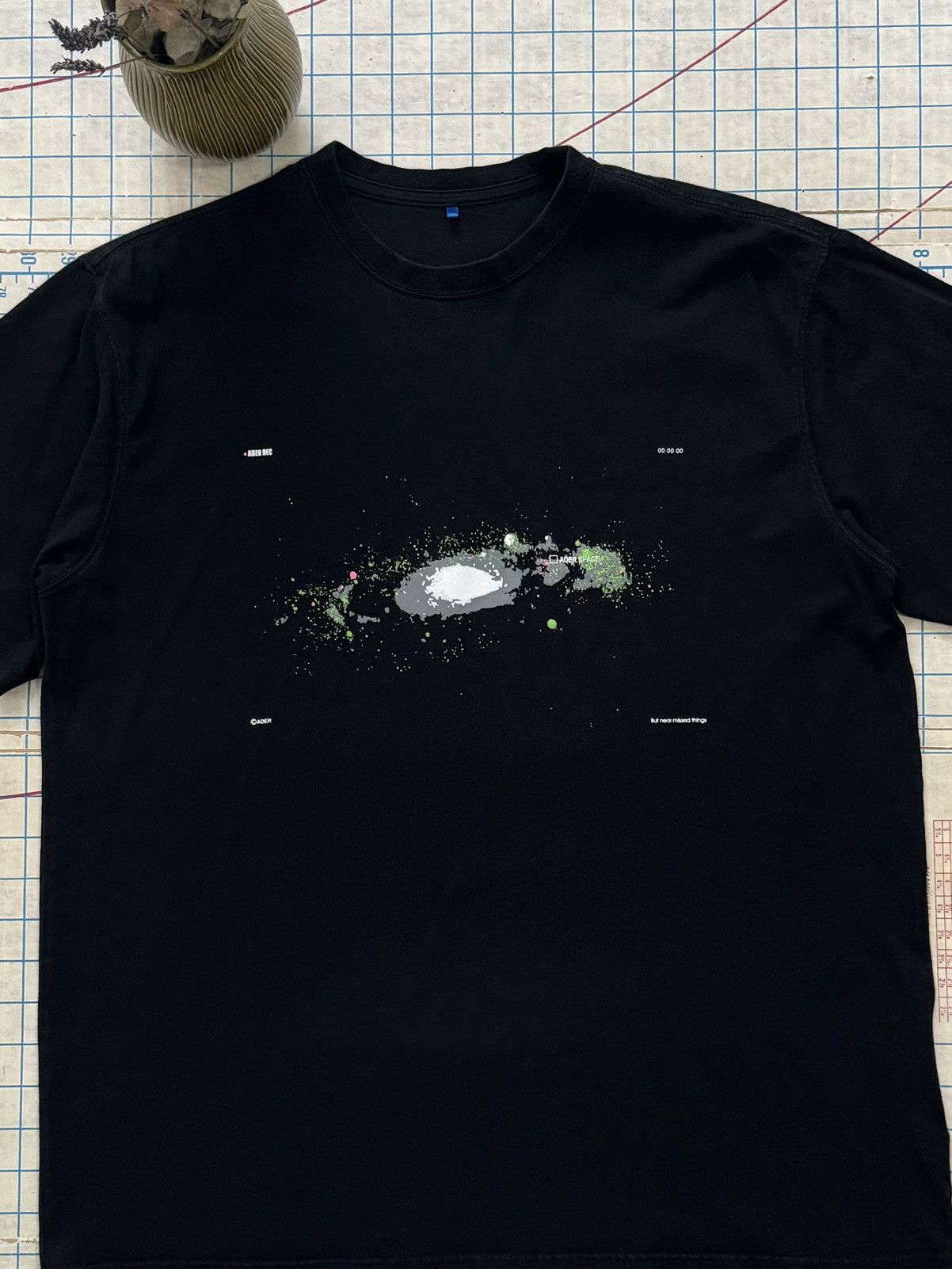 Ader Error Ader Error Galaxy Graphic Tee Black Size Large Size US L / EU 52-54 / 3 - 3 Thumbnail