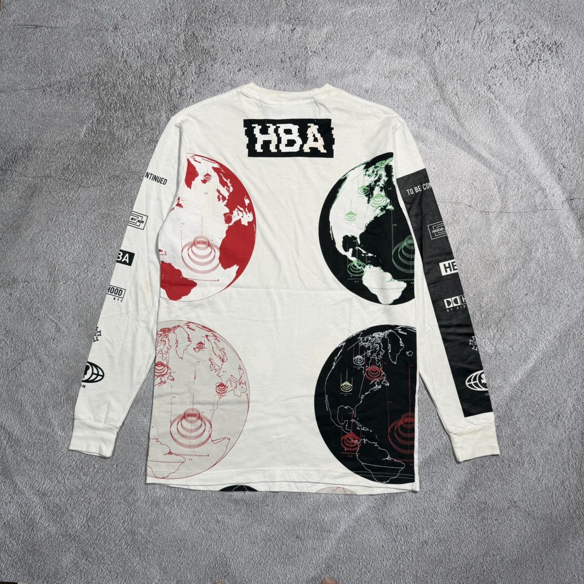 Hood By Air Hood By Air Globes Longsleeve Size US M / EU 48-50 / 2 - 2 Thumbnail