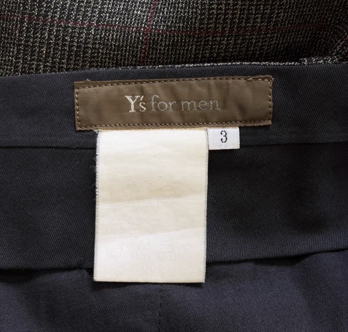 Yohji Yamamoto Yohji Yamamoto 00s Prince of Wales Check Trousers J4 Size US 34 / EU 50 - 5 Thumbnail