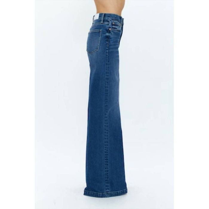 pistola: lana high rise wide leg - ecru main image 1