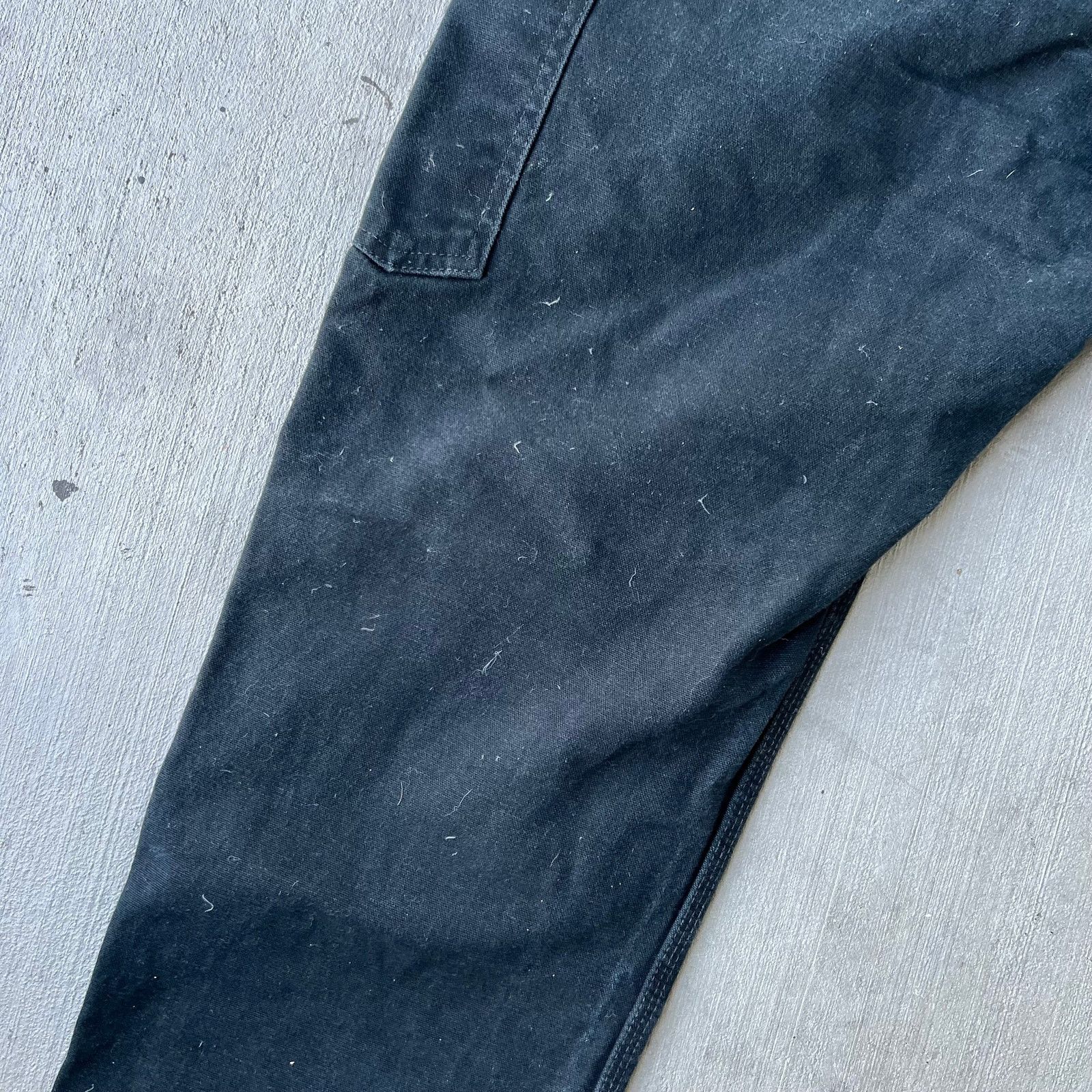Carhartt × Vintage Carhartt black double knee work wear carpenter pants Size US 33 - 6 Thumbnail