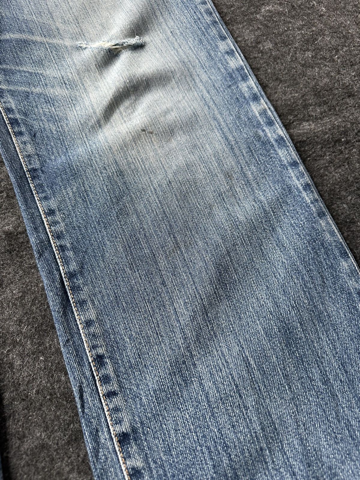 Edwin Edwin Us Classic Scovill Button Washed Vintage Denim D508 Size US 32 / EU 48 - 4 Thumbnail