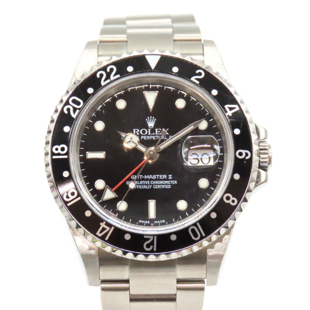 Rolex Rolex Rolex GMT-Master II Stainless Steel Metal Automatic 16710 DUTY FREE for USA Size ONE SIZE - 1 Thumbnail