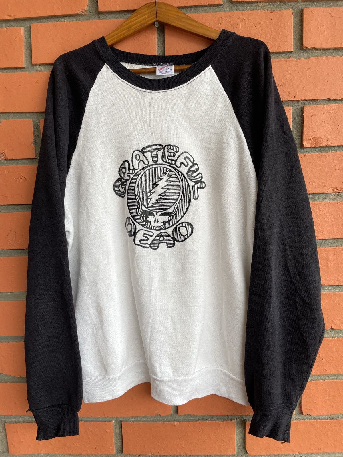 Band Tees Vintage Grateful Dead sweatshirt Big Logo Skull dead Jerzees Size US L / EU 52-54 / 3 - 2 Thumbnail