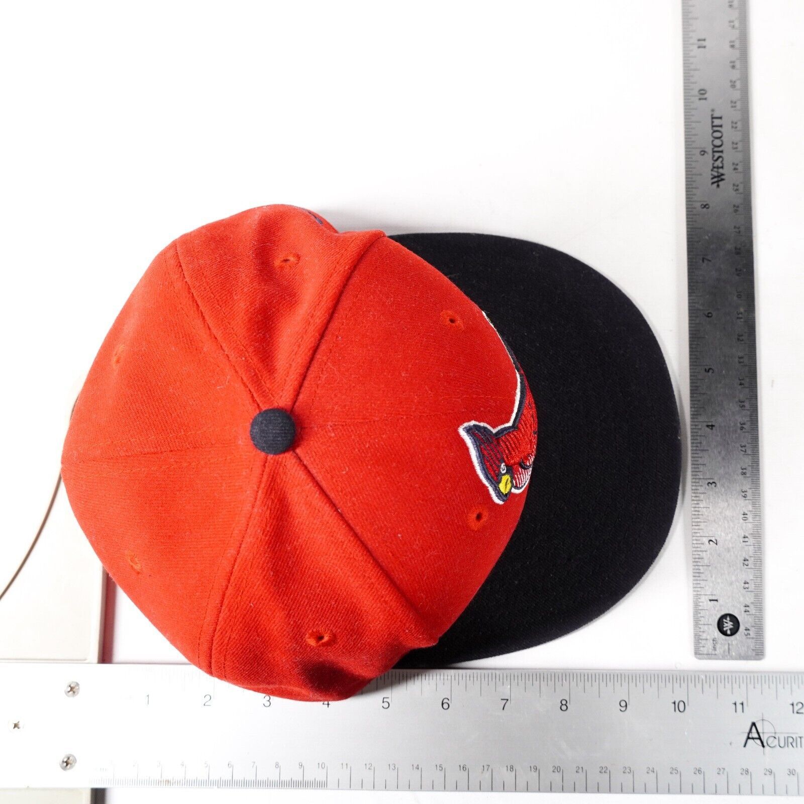 MLB St. Louis Cardinals MLB Baseball Hat Visor Cap Red Black Size ONE SIZE - 10 Thumbnail