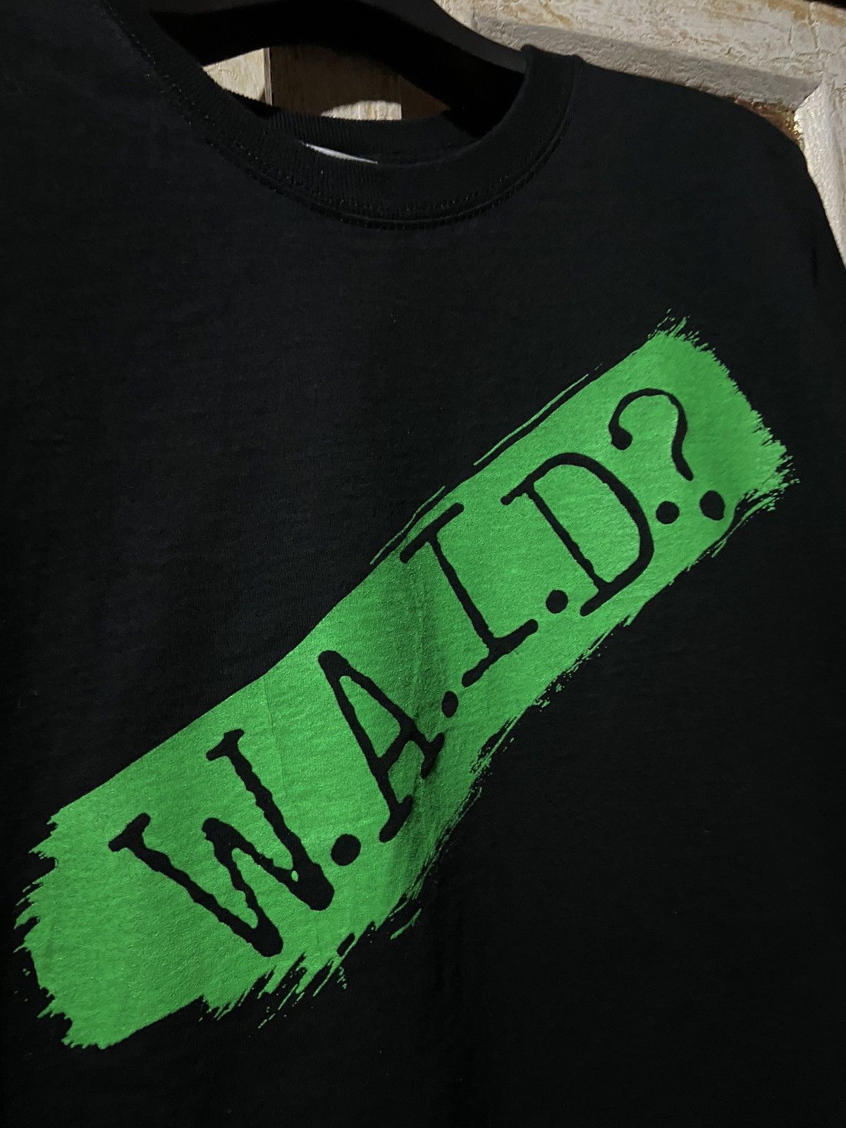 DC Comics × Marvel Comics × Vintage Vintage 90s W.A.I.D.? Acts Comics black t shirt size xl Size US XL / EU 56 / 4 - 1 Thumbnail