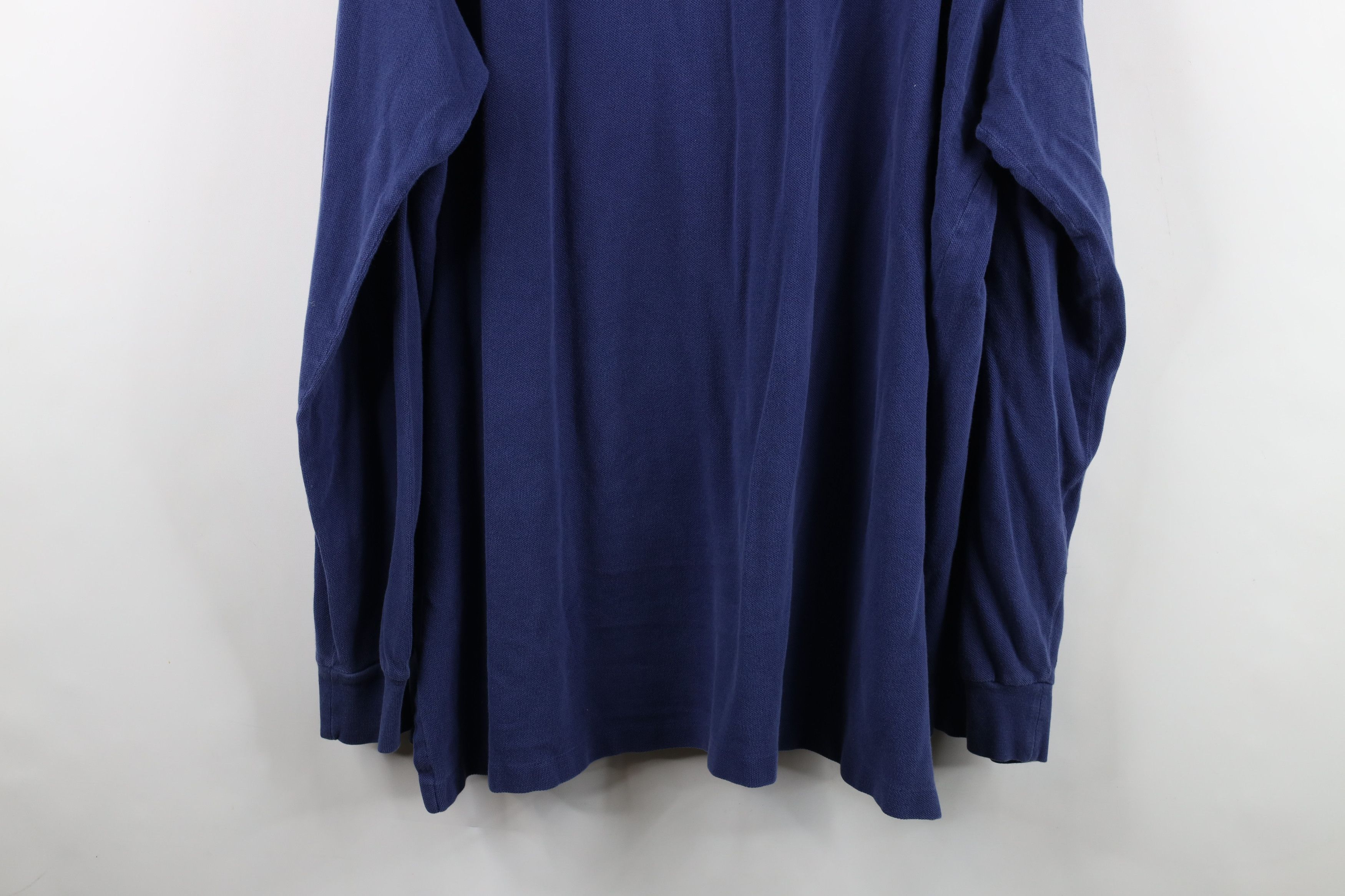 Polo Ralph Lauren Vintage 90s Ralph Lauren Long Sleeve Rugby Polo Shirt Cotton Size US XXL / EU 58 / 5 - 14 Thumbnail