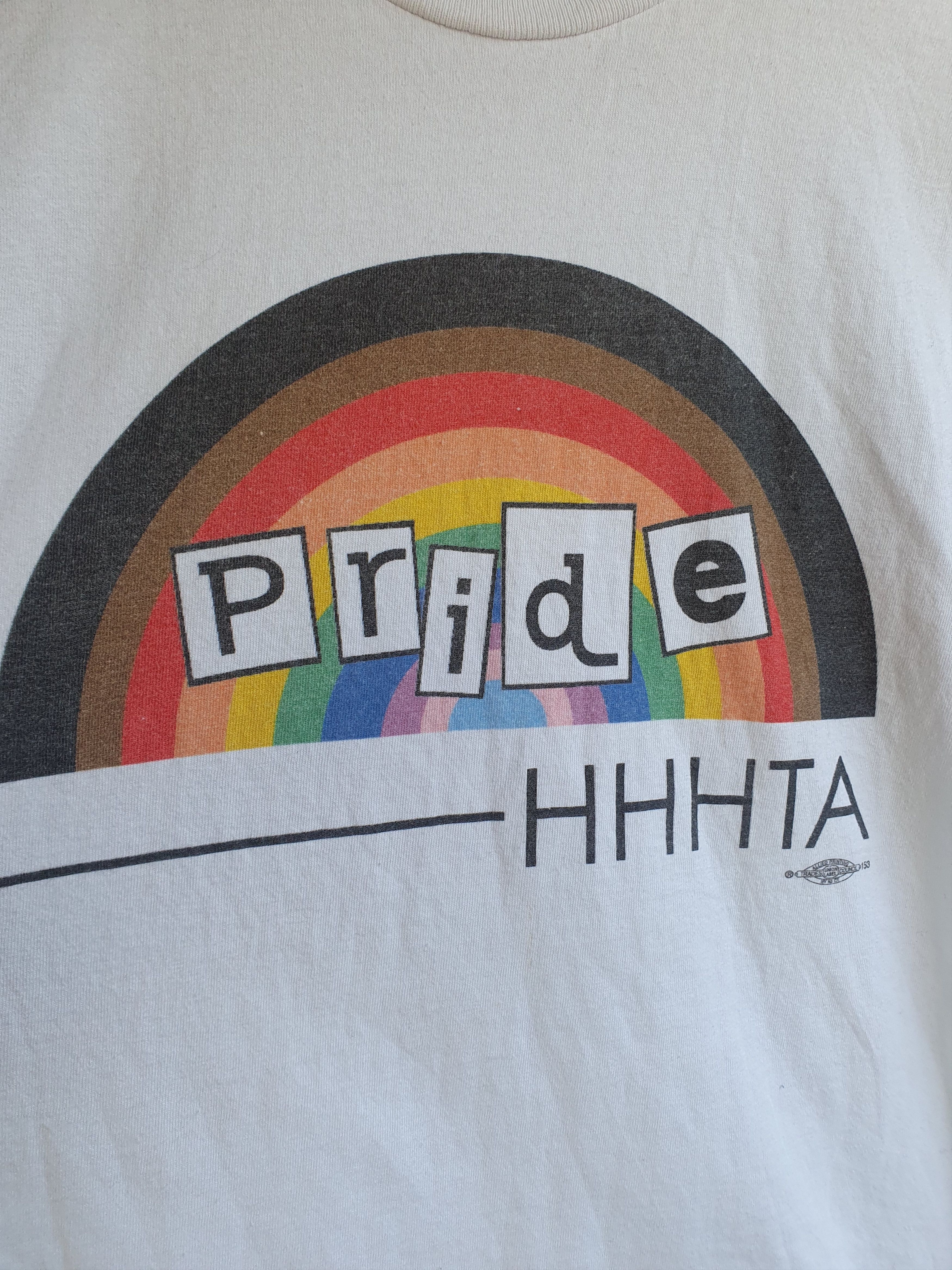 Other Pride HHHTA Bayside Made in USA t-shirt sz L Size US L / EU 52-54 / 3 - 2 Thumbnail