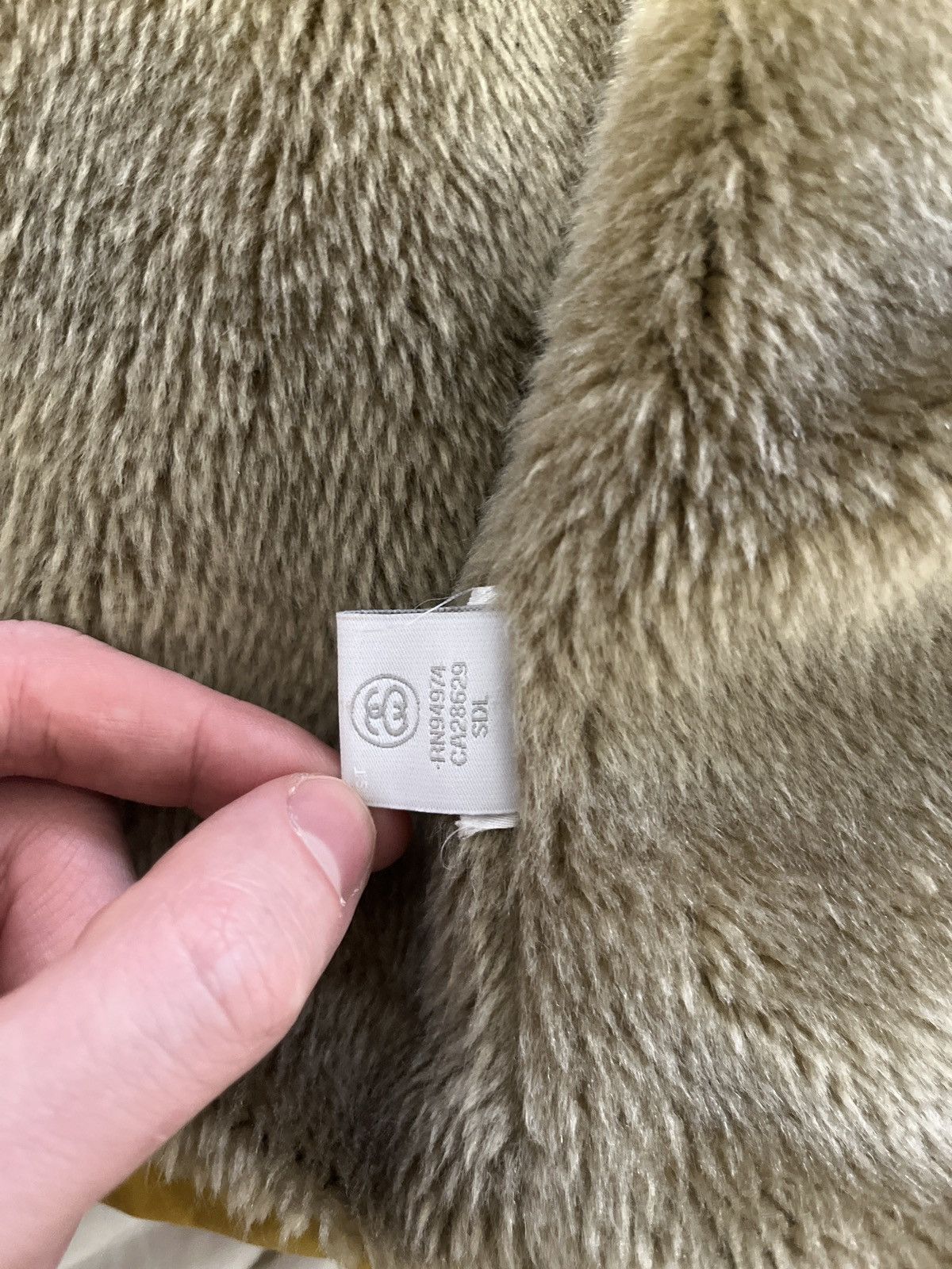 Stussy Stussy Faux Fur Lined Coach Jacket Coat Yellow Size Medium Size US M / EU 48-50 / 2 - 6 Thumbnail