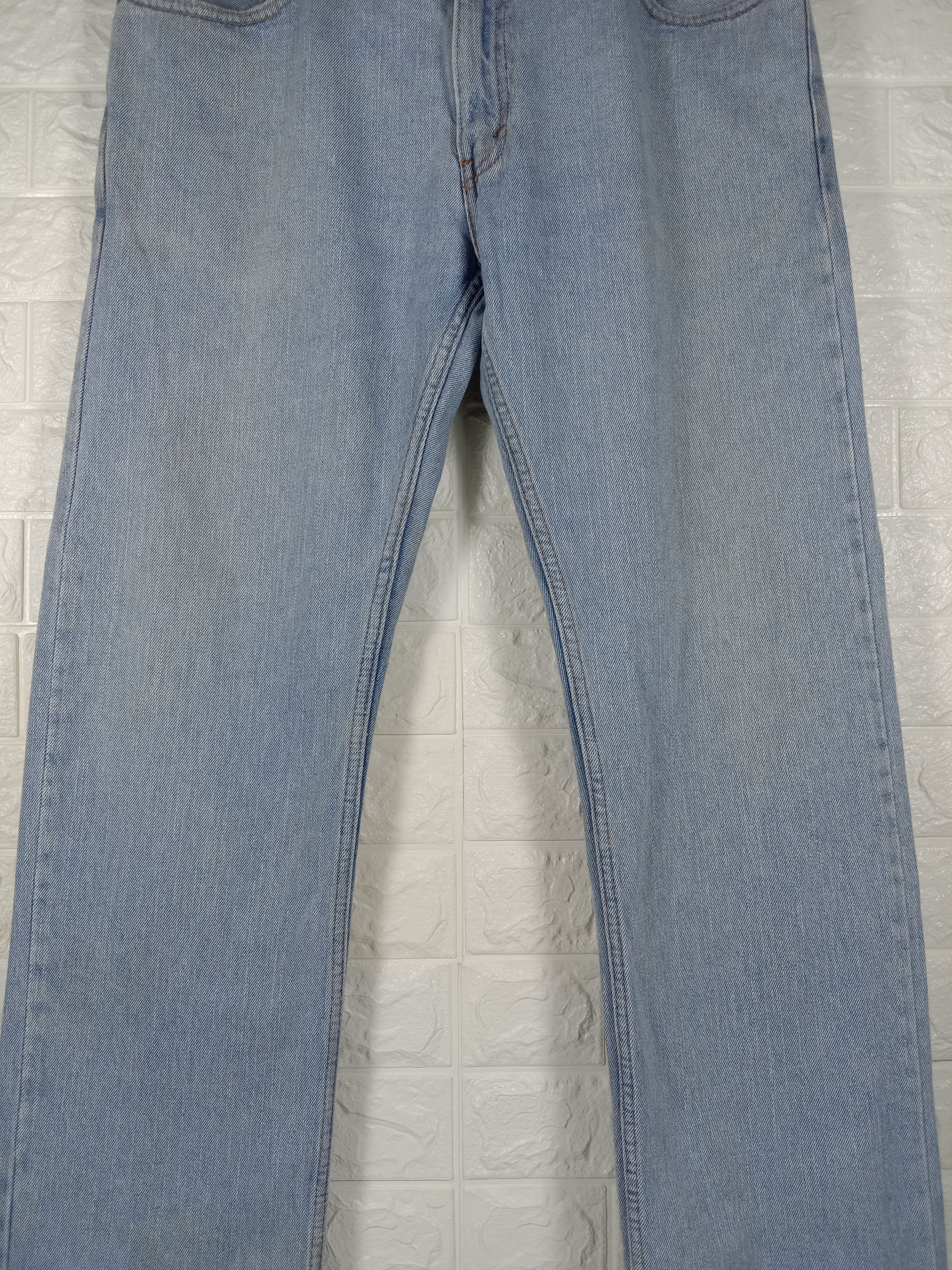 Levi's Vintage Levi's 505 Jeans Straight Fit Light Wash Denim Size US 34 / EU 50 - 3 Thumbnail