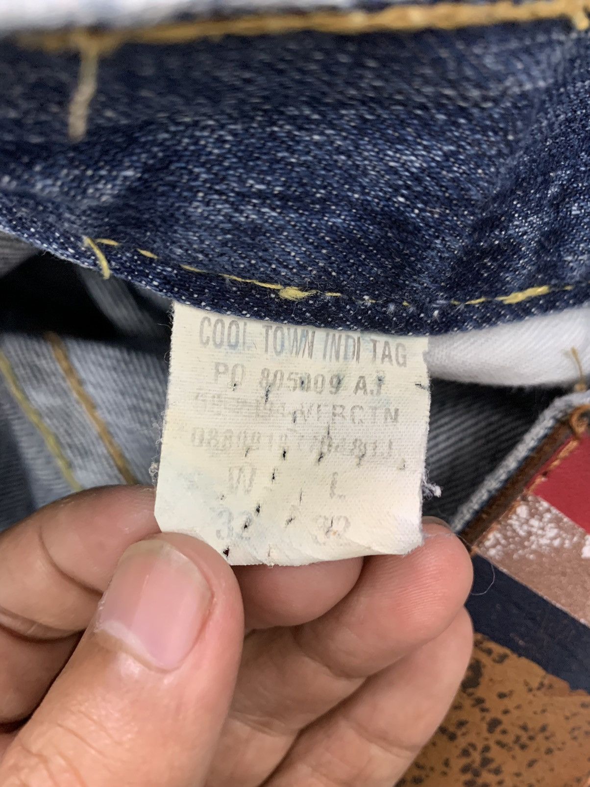 Tommy Hilfiger Distress Tommy Hilfiger Denim Pant Size US 33 - 24 Thumbnail