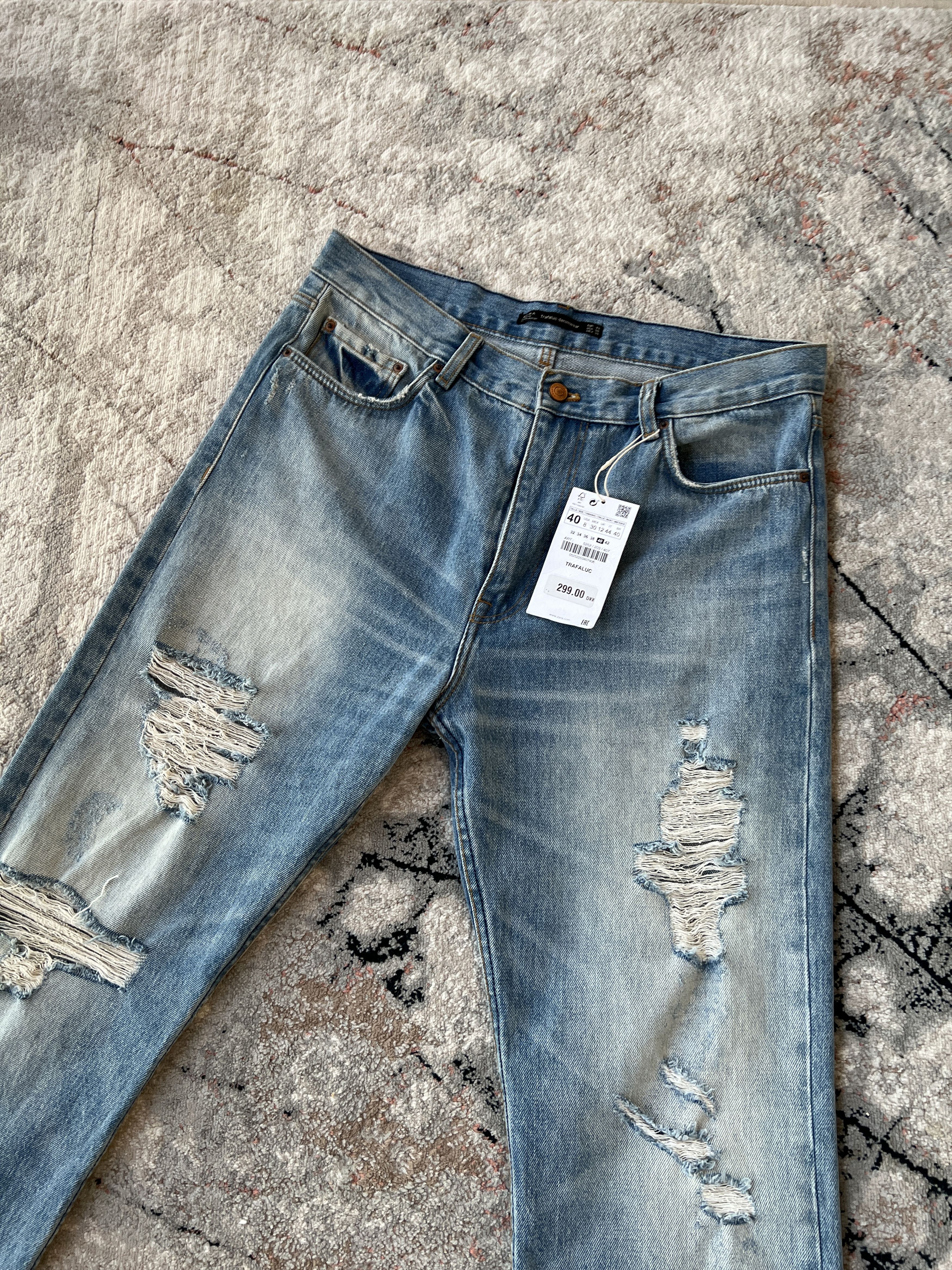 Zara Zara Trafaluc Denim Slim Jeans Size 30" / US 8 / IT 44 - 2 Thumbnail