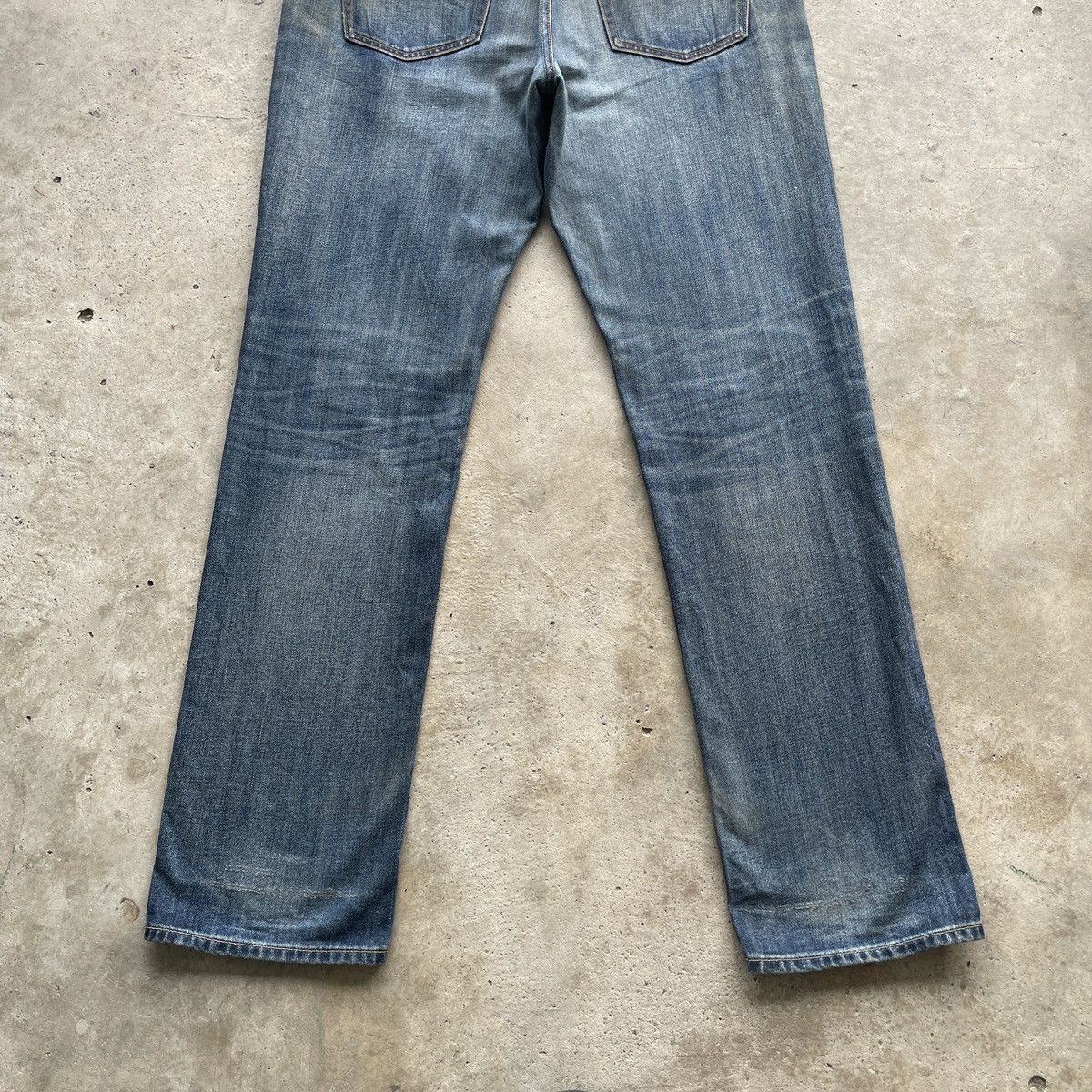 Japanese Brand W37 Vintage Japanese Distressed Jeans Rusty Faded Pants Size US 37 - 9 Thumbnail