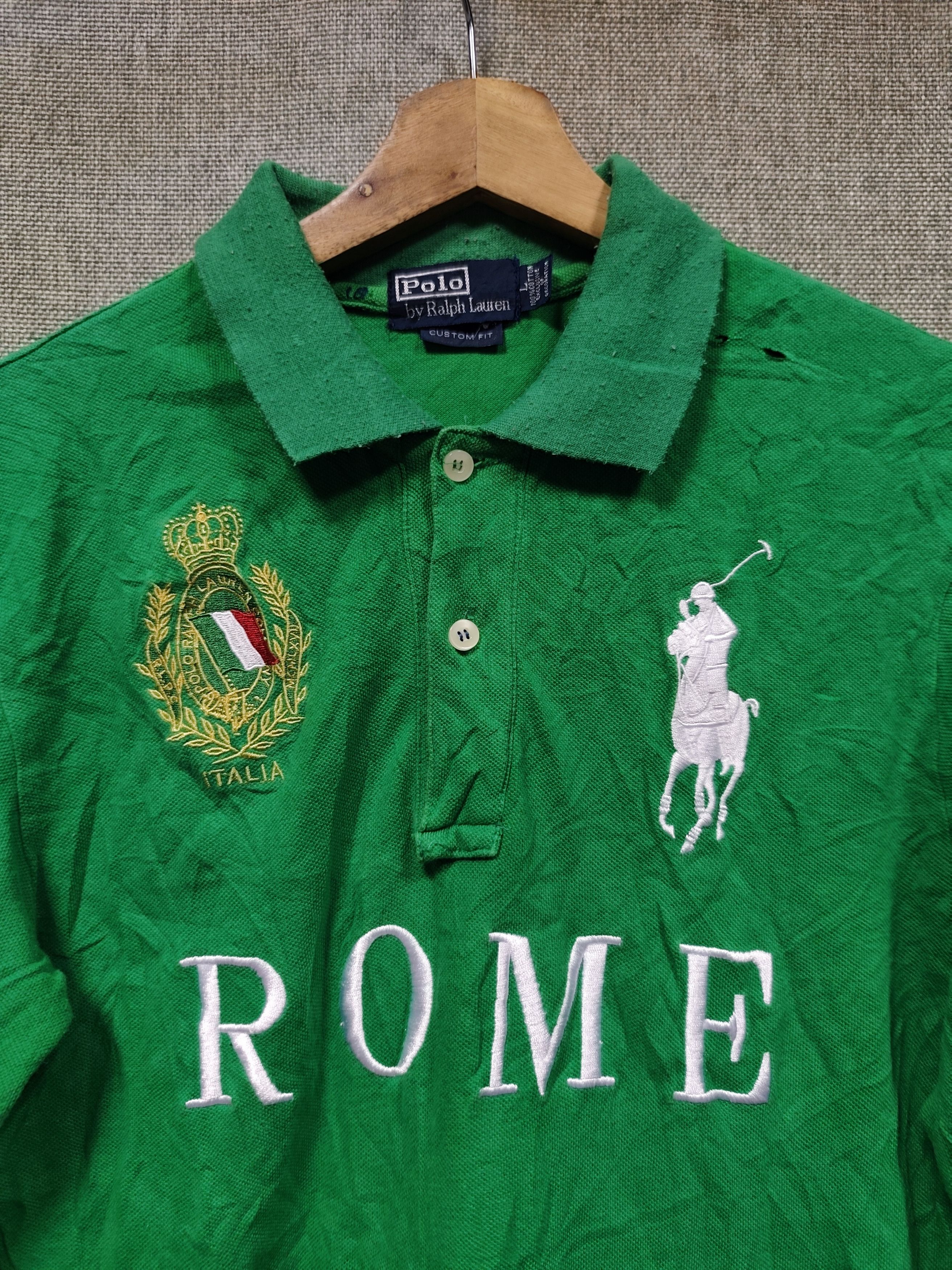 Polo Ralph Lauren Vintage Polo Ralph Lauren Rome Size US S / EU 44-46 / 1 - 4 Thumbnail