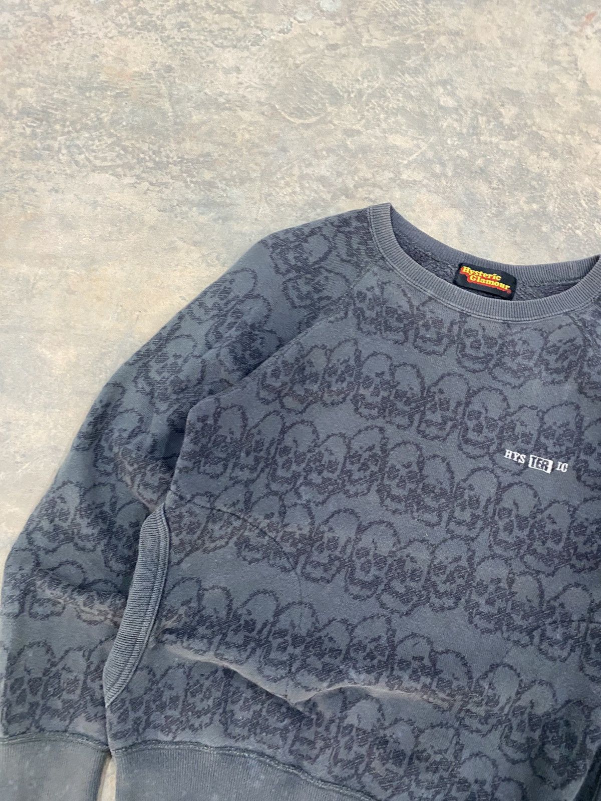 Hysteric Glamour Hysteric Glamour💥 Skull Fullprint Sweater 80s Size XS / US 0-2 / IT 36-38 - 4 Thumbnail