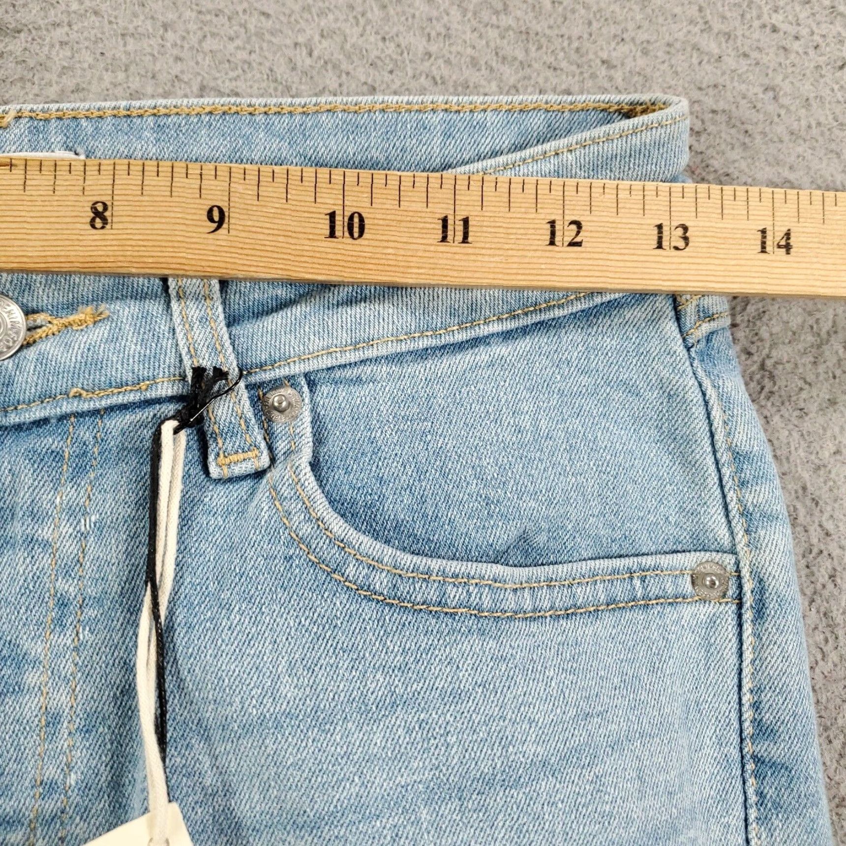 Forever 21 FOREVER 21 Jeans Skinny 28 Womens Distressed High Rise Light Wash NWT Jeans Women 5-Pocket Denim Stretch Urban 90s Grunge Modern Fit Size 26" / US 2 / IT 38 - 2 Thumbnail