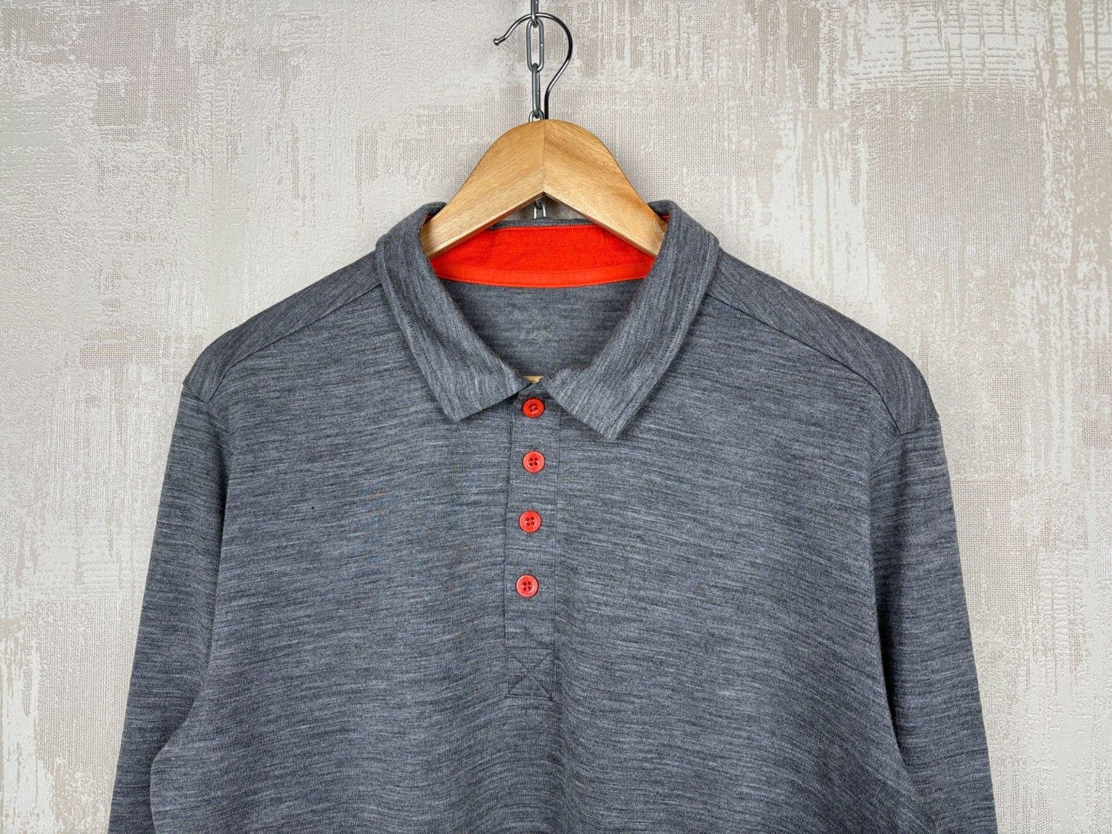 Other Isobaa Merino Wool Long Sleeve Polo Shirt Size US L / EU 52-54 / 3 - 1 Thumbnail
