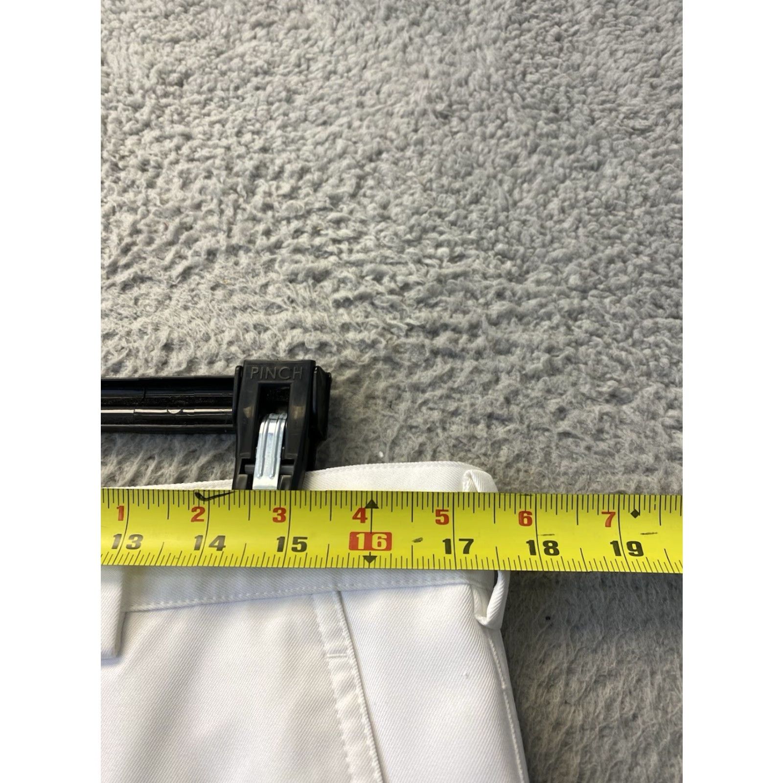 Nike Nike Men’s Golf Pants Athletic Wear Performance Tennis / 125-16 White 34x34 Regular Zip Mens Size US 34 / EU 50 - 4 Thumbnail