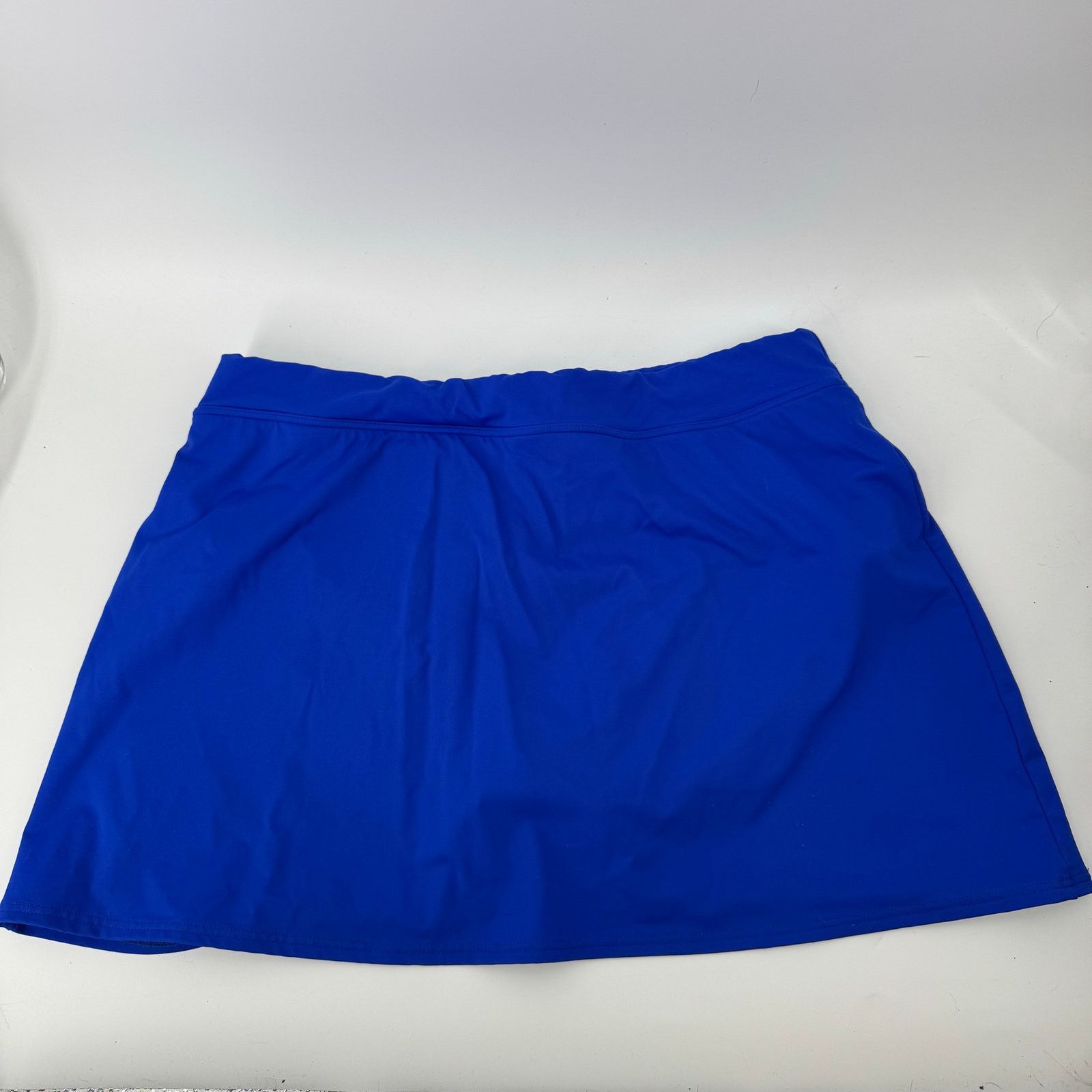 Lands' End Lands’ End Royal Blue Swim Skort Built-In Brief Size 12 Size 34" / US 12 / IT 48 - 2 Thumbnail
