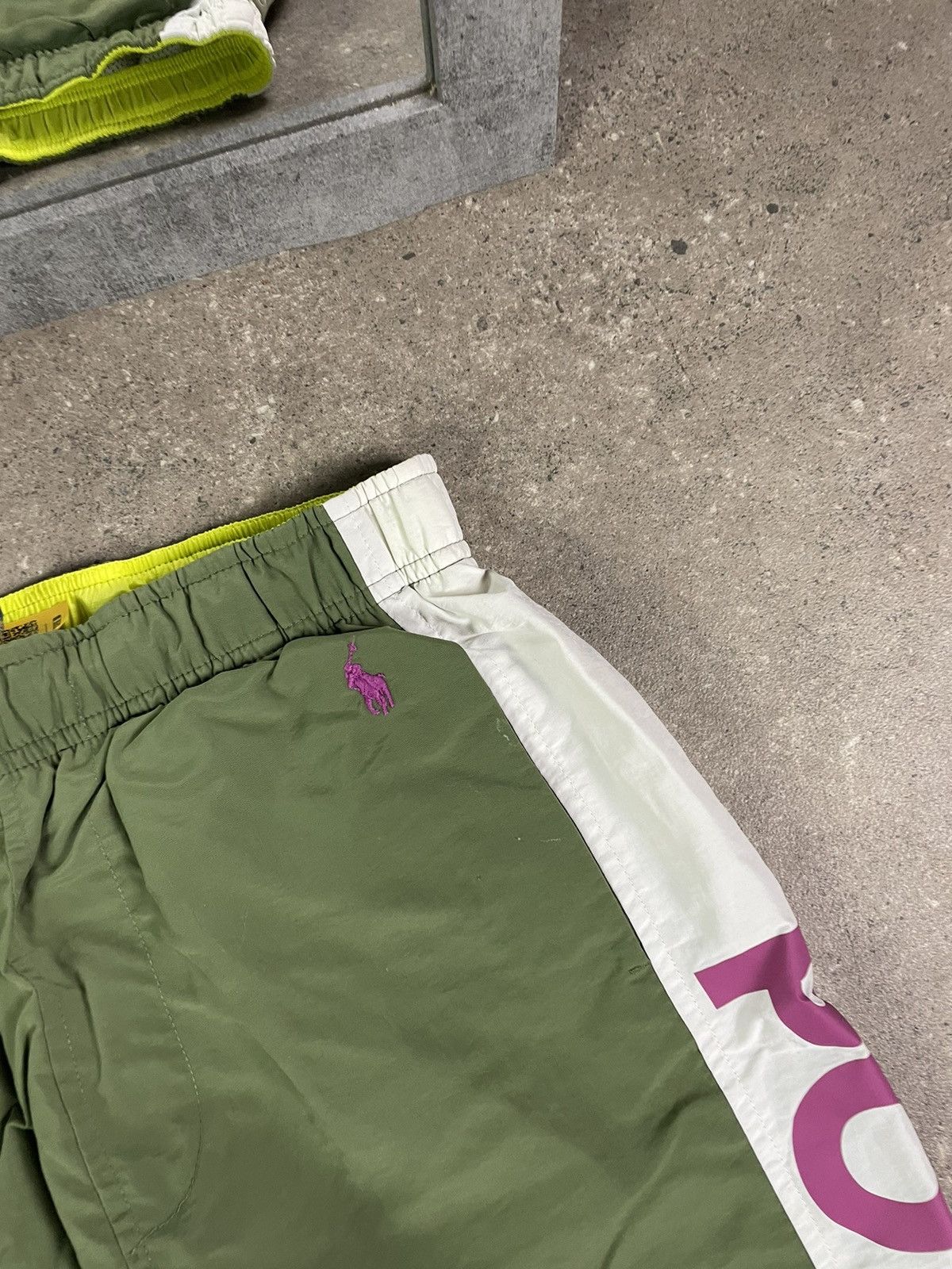 Polo Ralph Lauren Vintage Polo Ralph Lauren Nylon Drill Parachute Track Pants Size US 28 / EU 44 - 4 Thumbnail