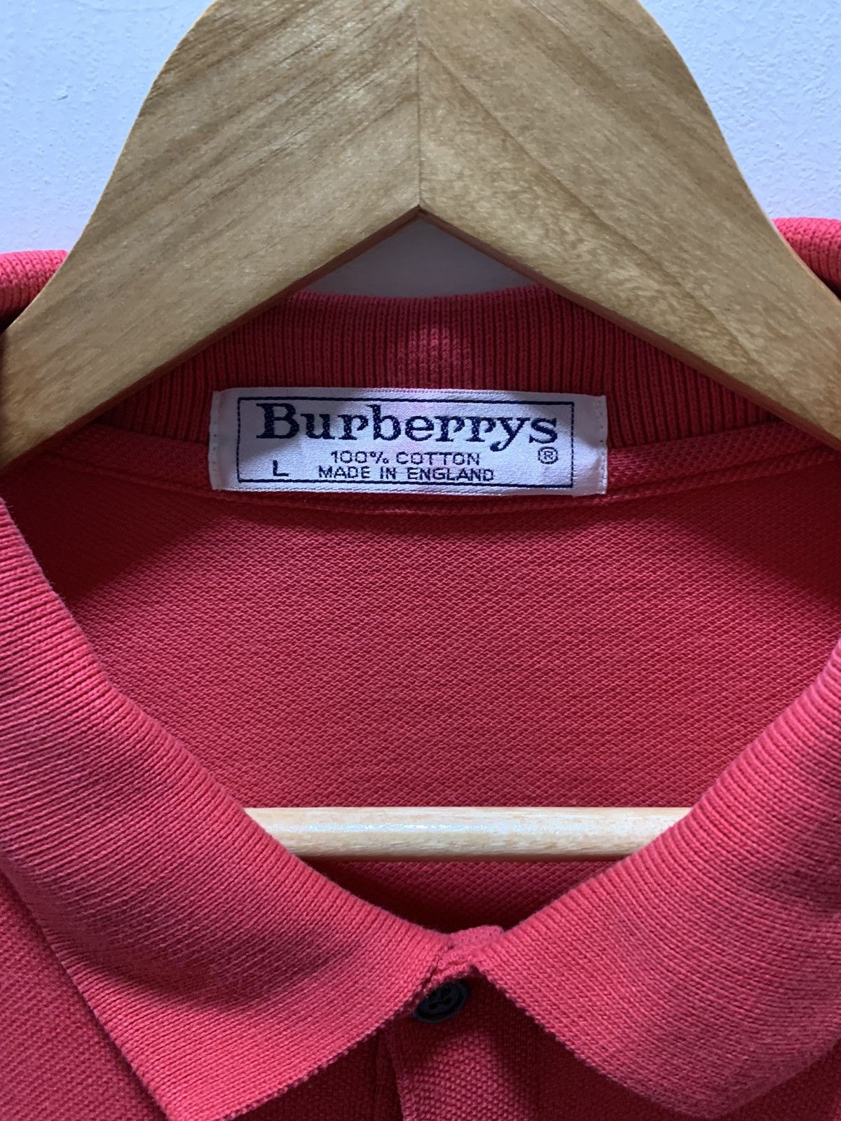 Burberry Vintage Burberry Polo Shirt Size US L / EU 52-54 / 3 - 10 Thumbnail