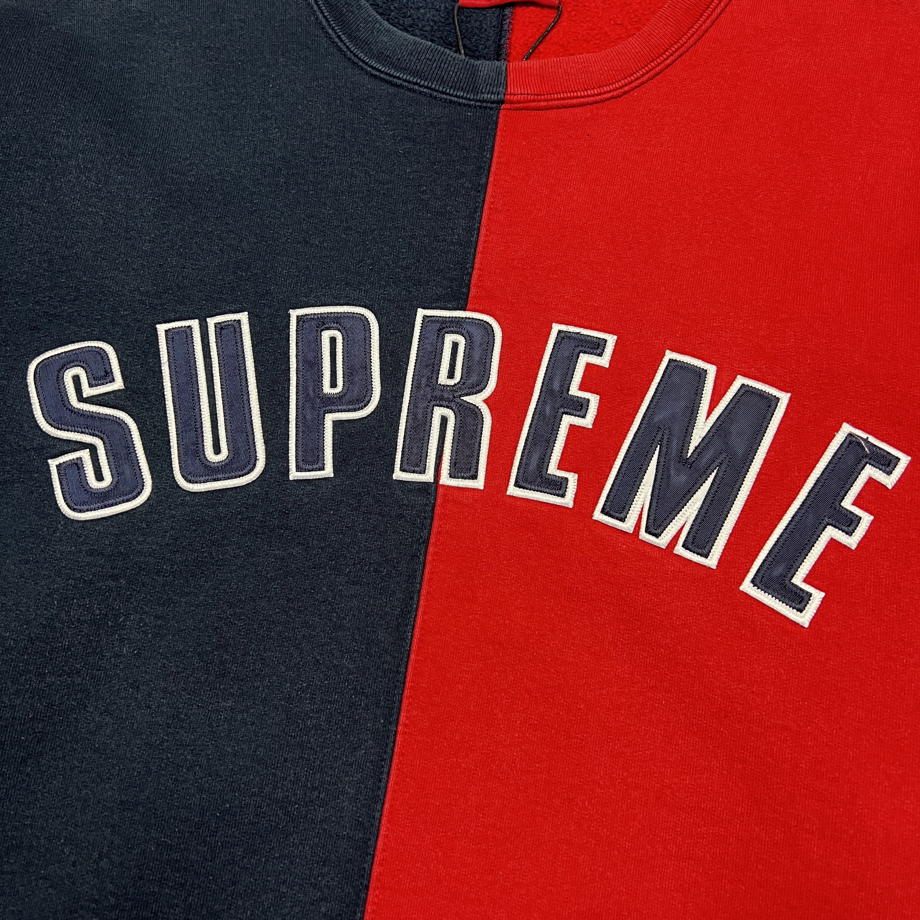 Supreme Supreme Split Crewneck Sweatshirt Size US XL / EU 56 / 4 - 3 Thumbnail
