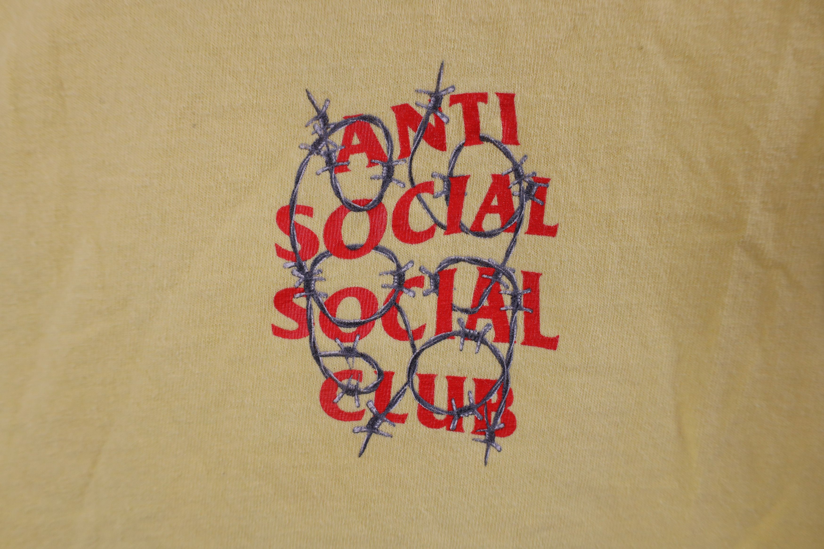 Anti Social Social Club × Vintage Anti Social Social Club Barbed Wire Short Sleeve T-Shirt USA Size US L / EU 52-54 / 3 - 4 Thumbnail