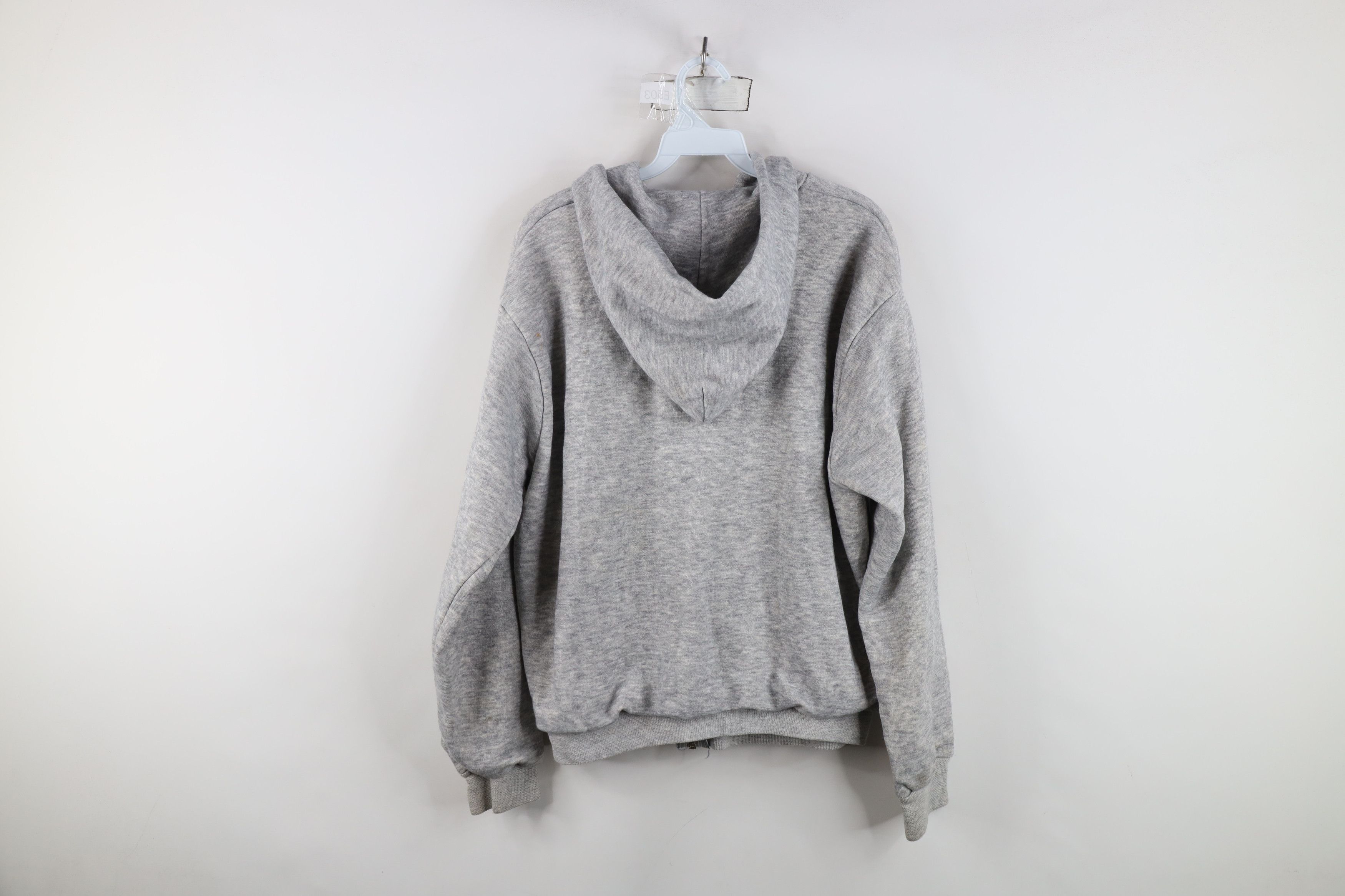Vintage Vintage 70s 80s Streetwear Waffle Knit Lined Hoodie USA Size US XL / EU 56 / 4 - 14 Thumbnail