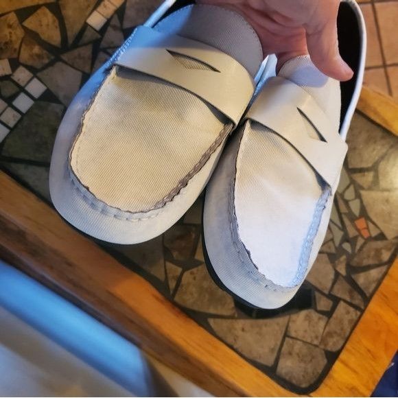 Alfani Alfani White Sz. 11 Slipon Loafer Size US 11 / EU 44 - 4 Thumbnail