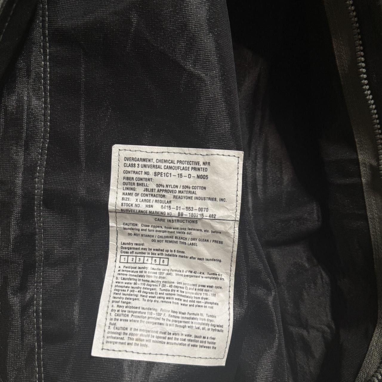 Other U.S. Military Chemical Protective Overgarment jacket Size US XL / EU 56 / 4 - 3 Thumbnail