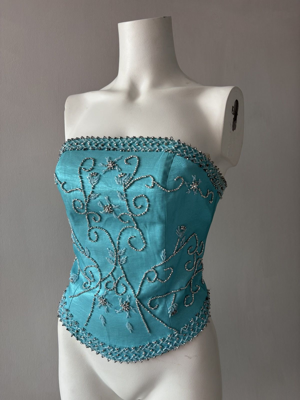Vintage Vintagw bustier Size M / US 6-8 / IT 42-44 - 16 Thumbnail