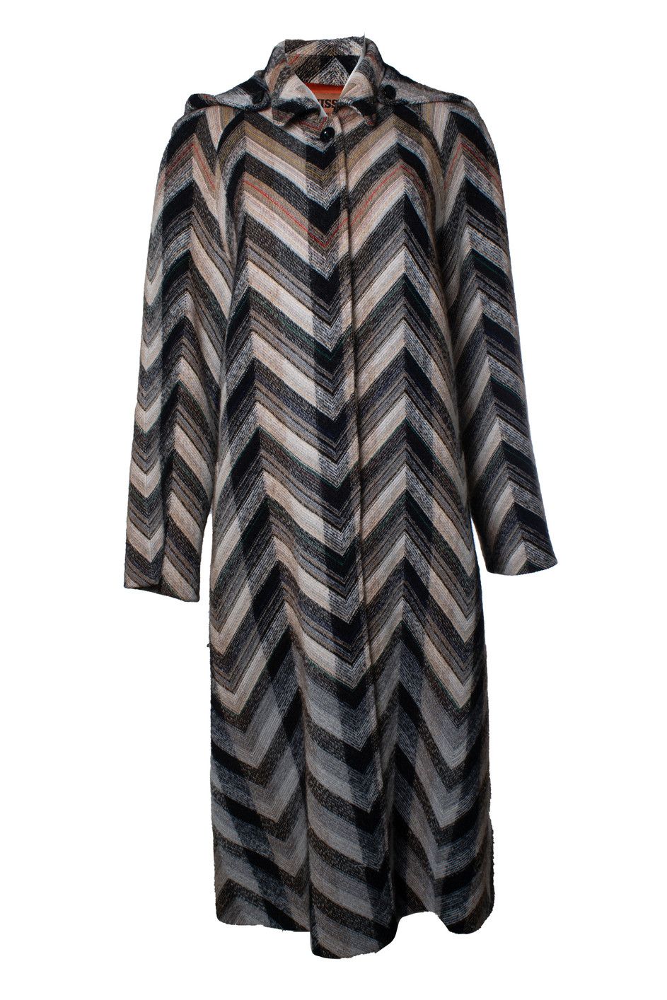 Missoni Missoni, wool blend hooded coat Size S / US 4 / IT 40 - 1 Thumbnail