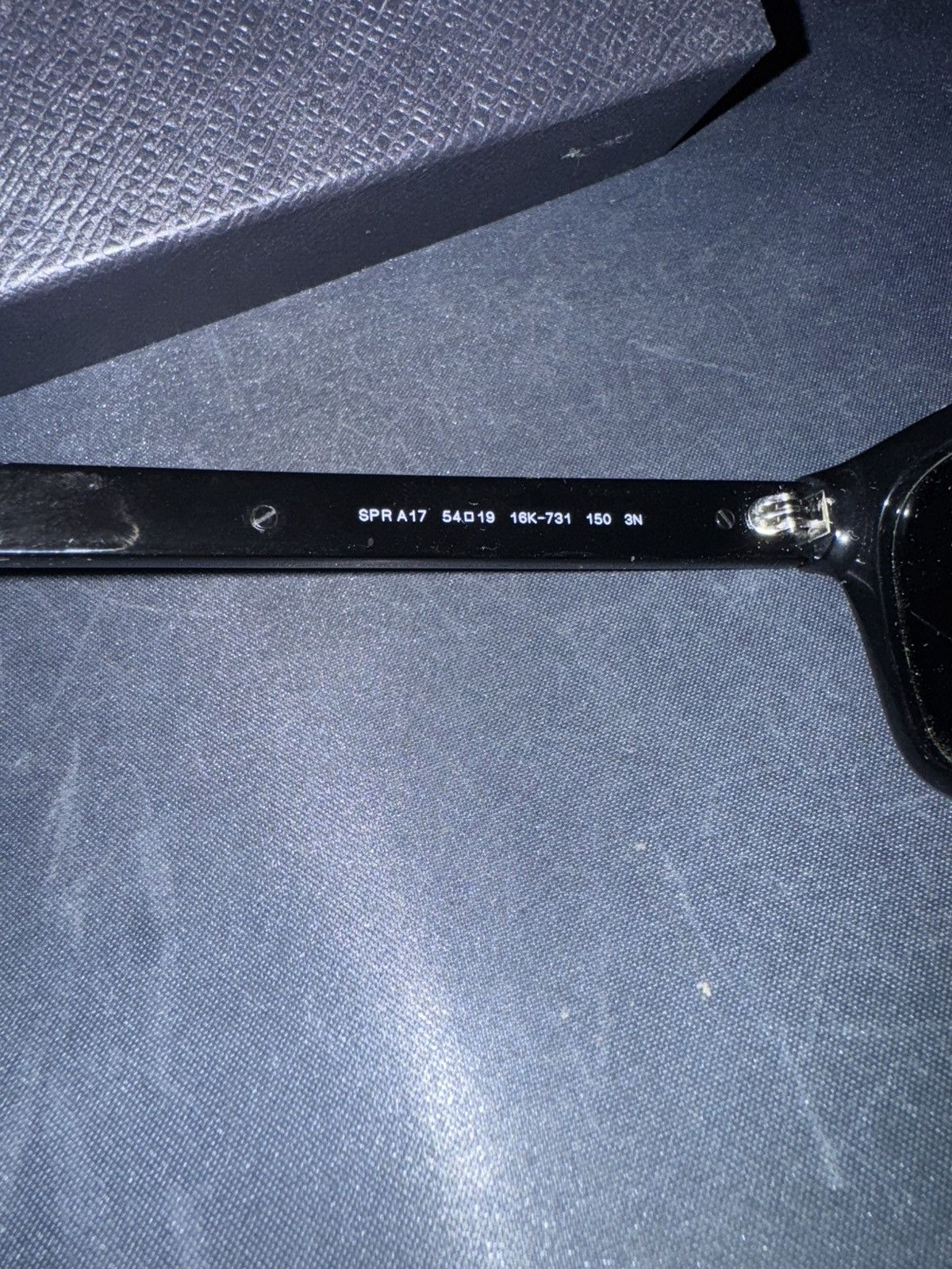 Prada PRADA SUNGLASSES WITH ICONIC METAL PLAQUE Size ONE SIZE - 3 Thumbnail