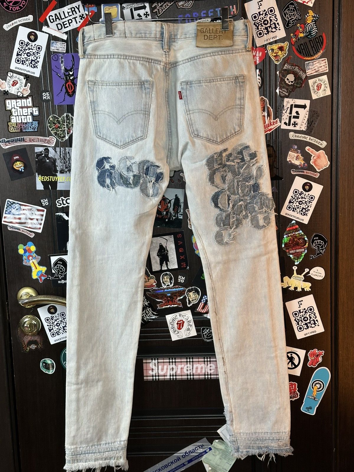 Gallery Dept. Gallery Dept 50+ Patches 1/1 Jeans Size US 28 / EU 44 - 3 Thumbnail